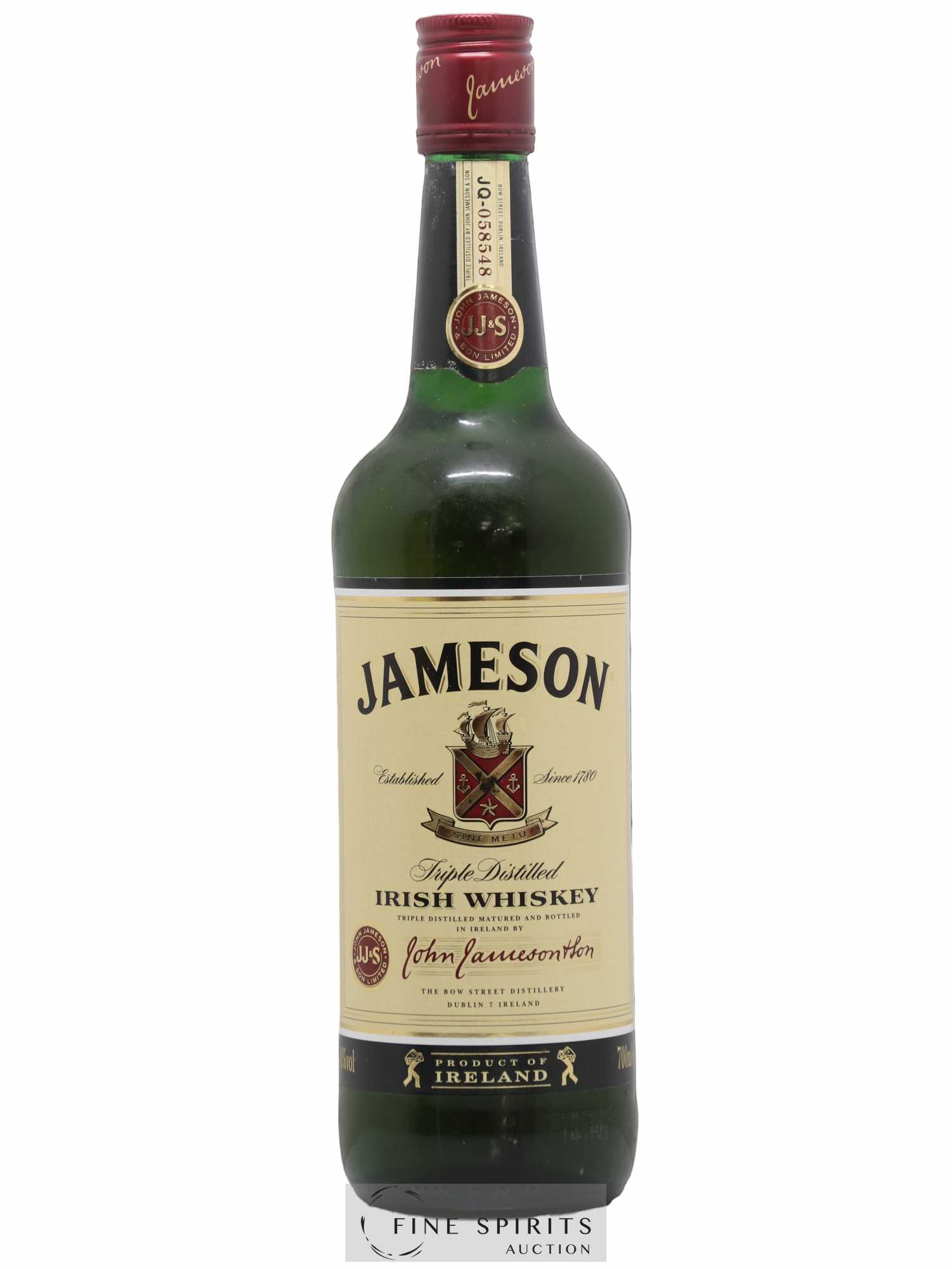 Jameson Of. Triple Distilled - Lot of 1 bottle - 1