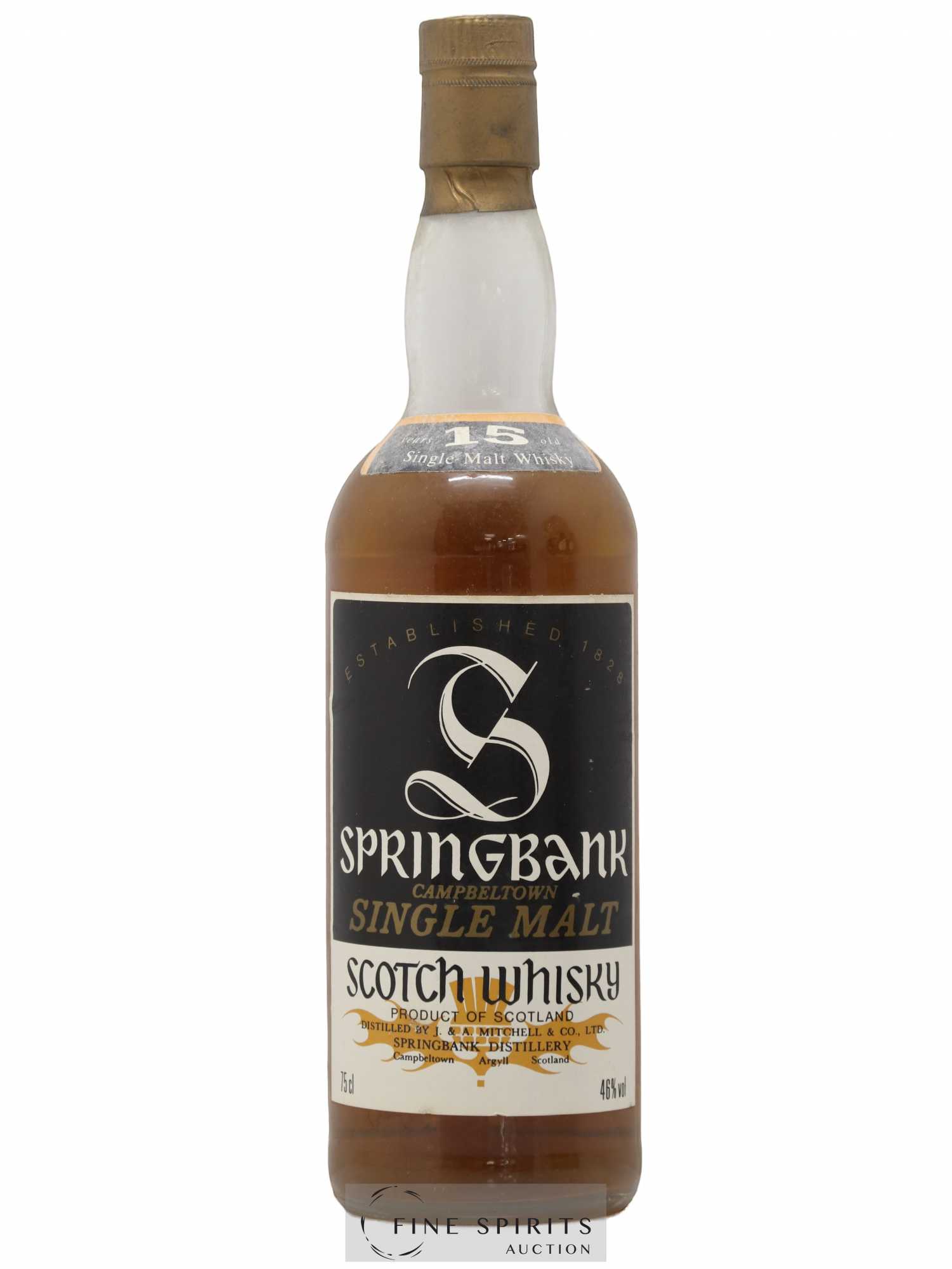 Springbank 15 years Of. Black Label - Posten von 1 Flasche - 1