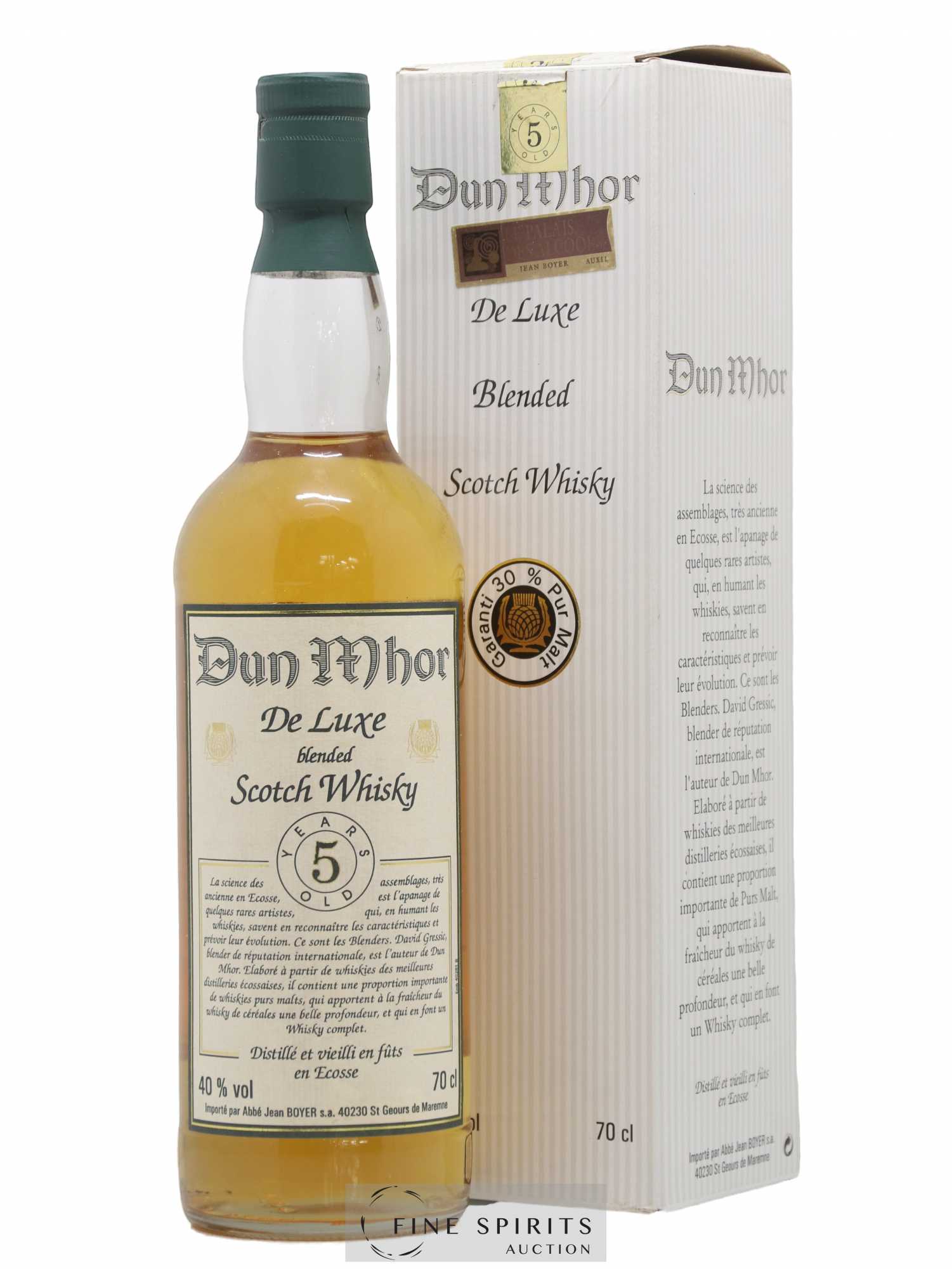 Dun Mhor 5 years Jean Boyer De Luxe - Lot de 1 bouteille - 0