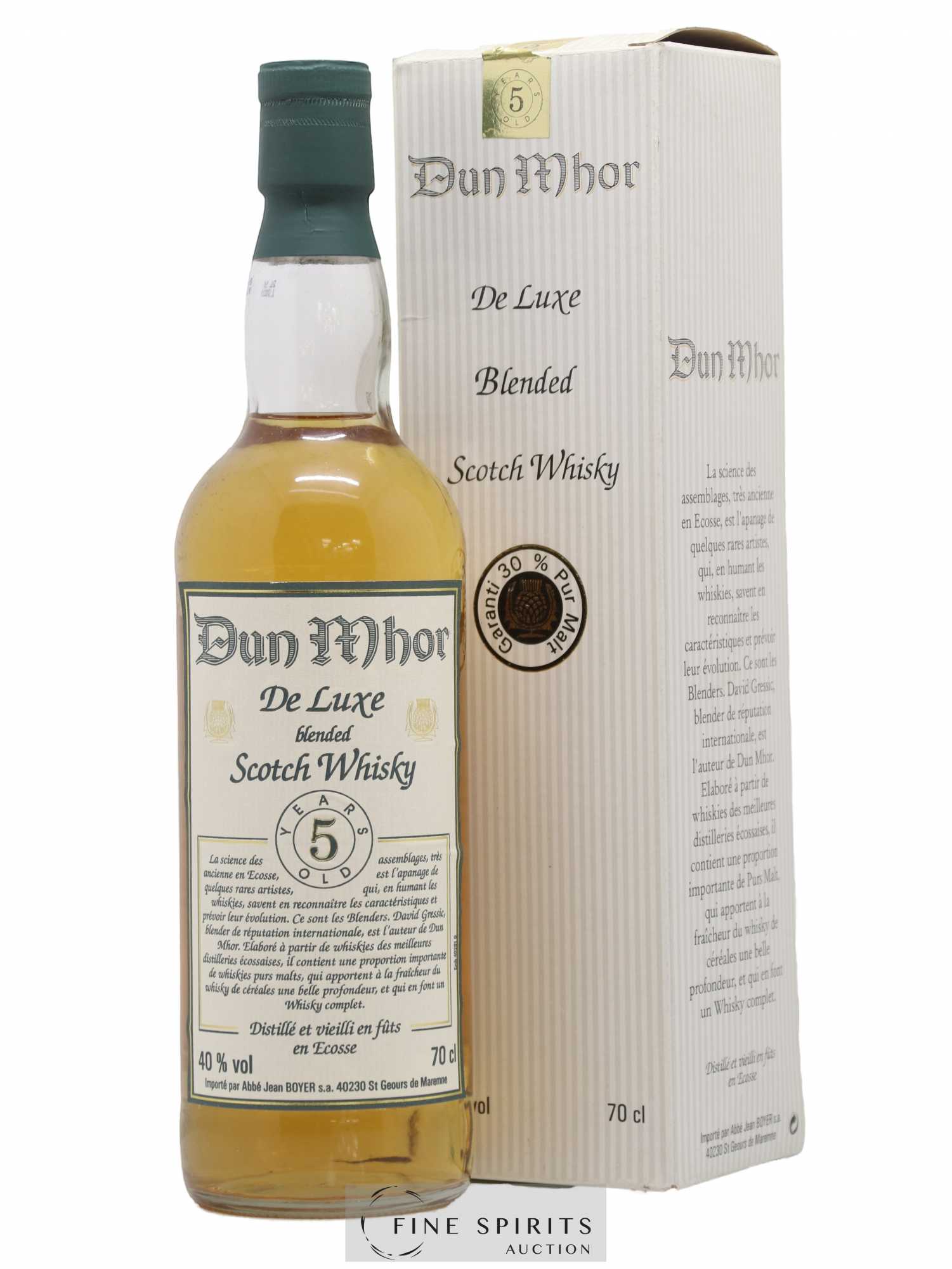 Dun Mhor 5 years Jean Boyer De Luxe - Lot de 1 bouteille - 0