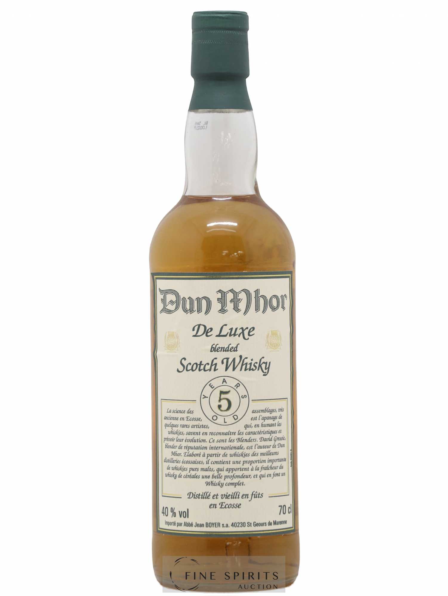 Dun Mhor 5 years Jean Boyer De Luxe - Posten von 1 Flasche - 1