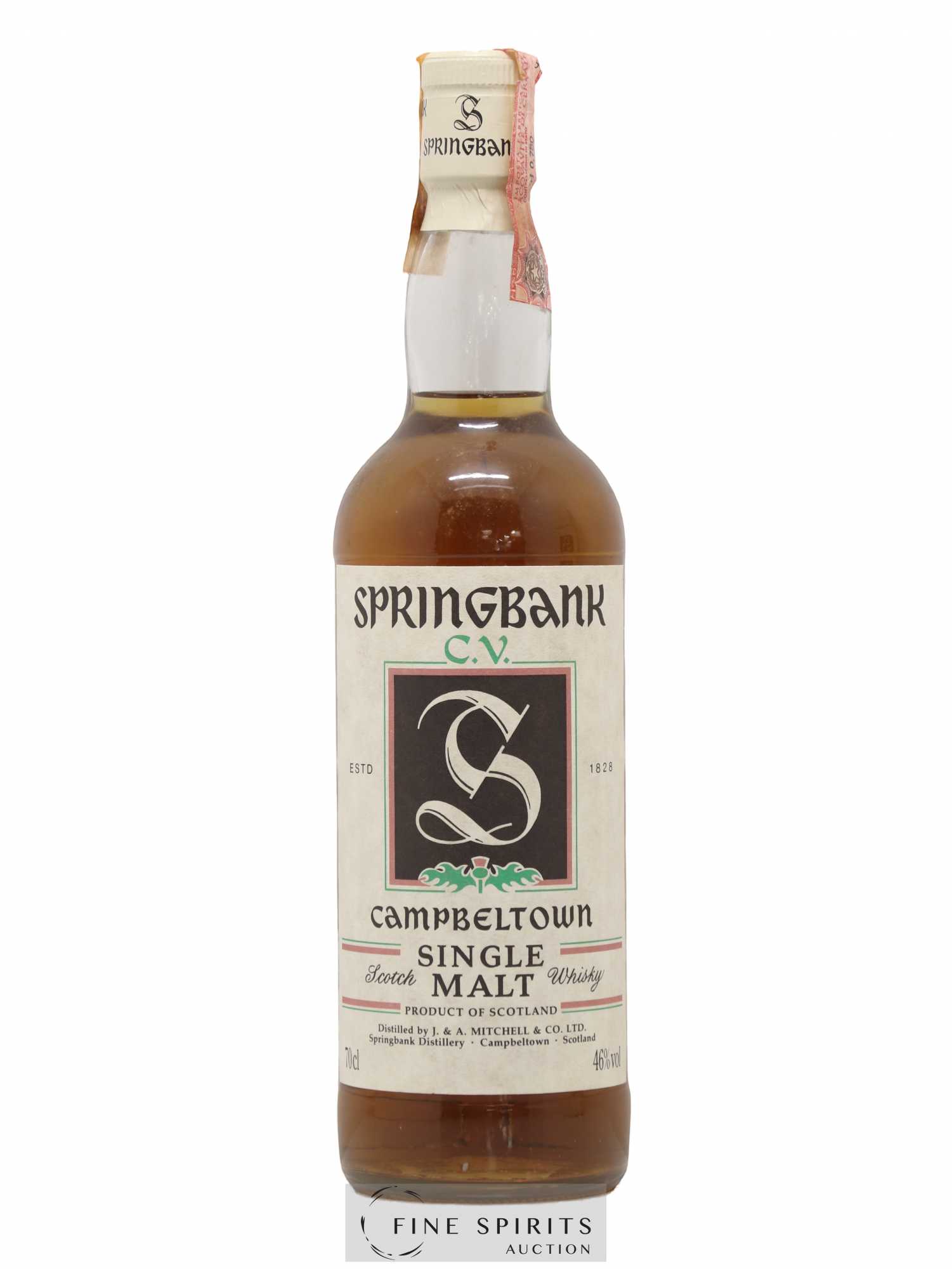Springbank Of. C.V. White label - Posten von 1 Flasche - 1