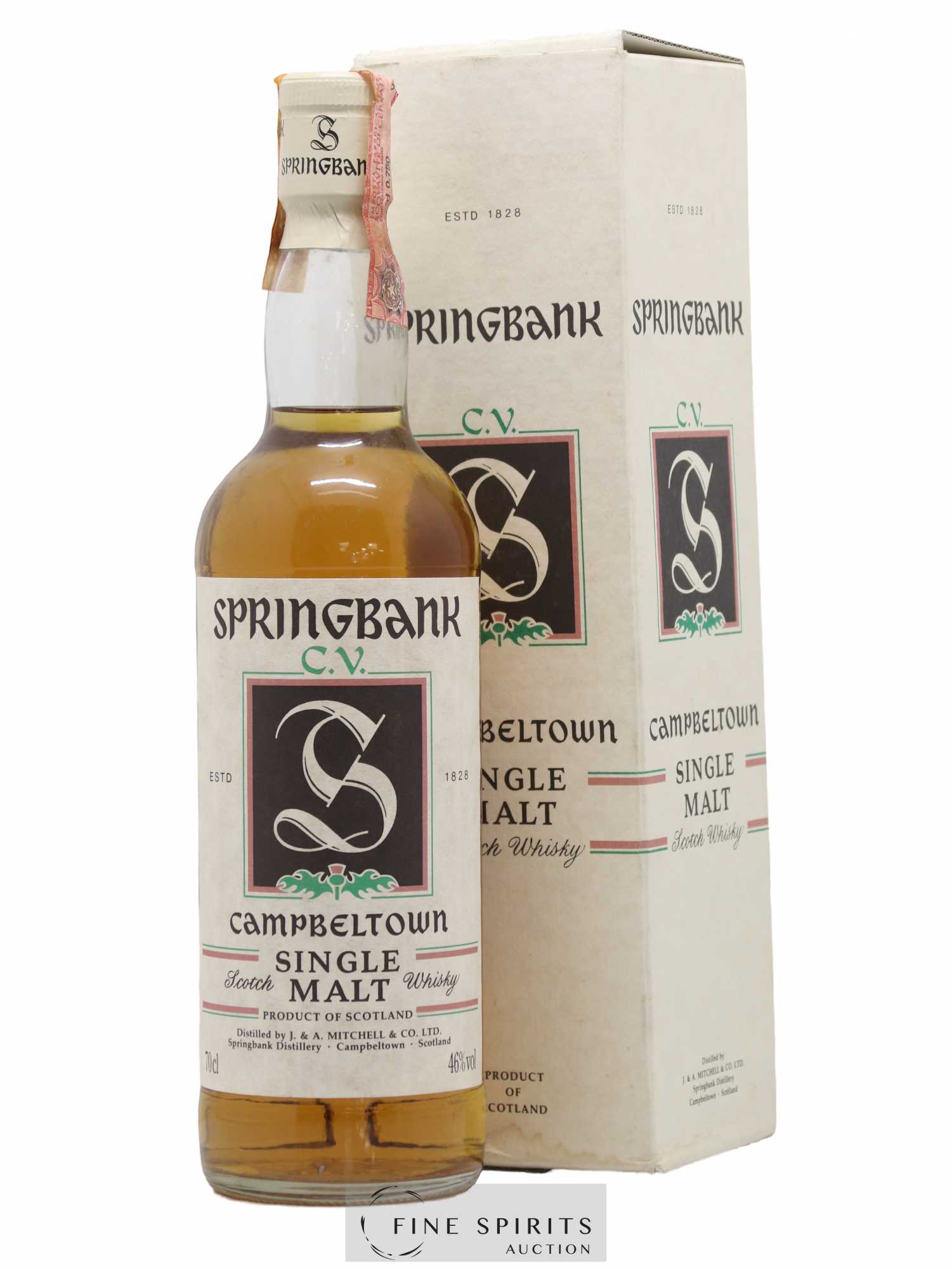 Springbank Of. C.V. White label - Posten von 1 Flasche - 0