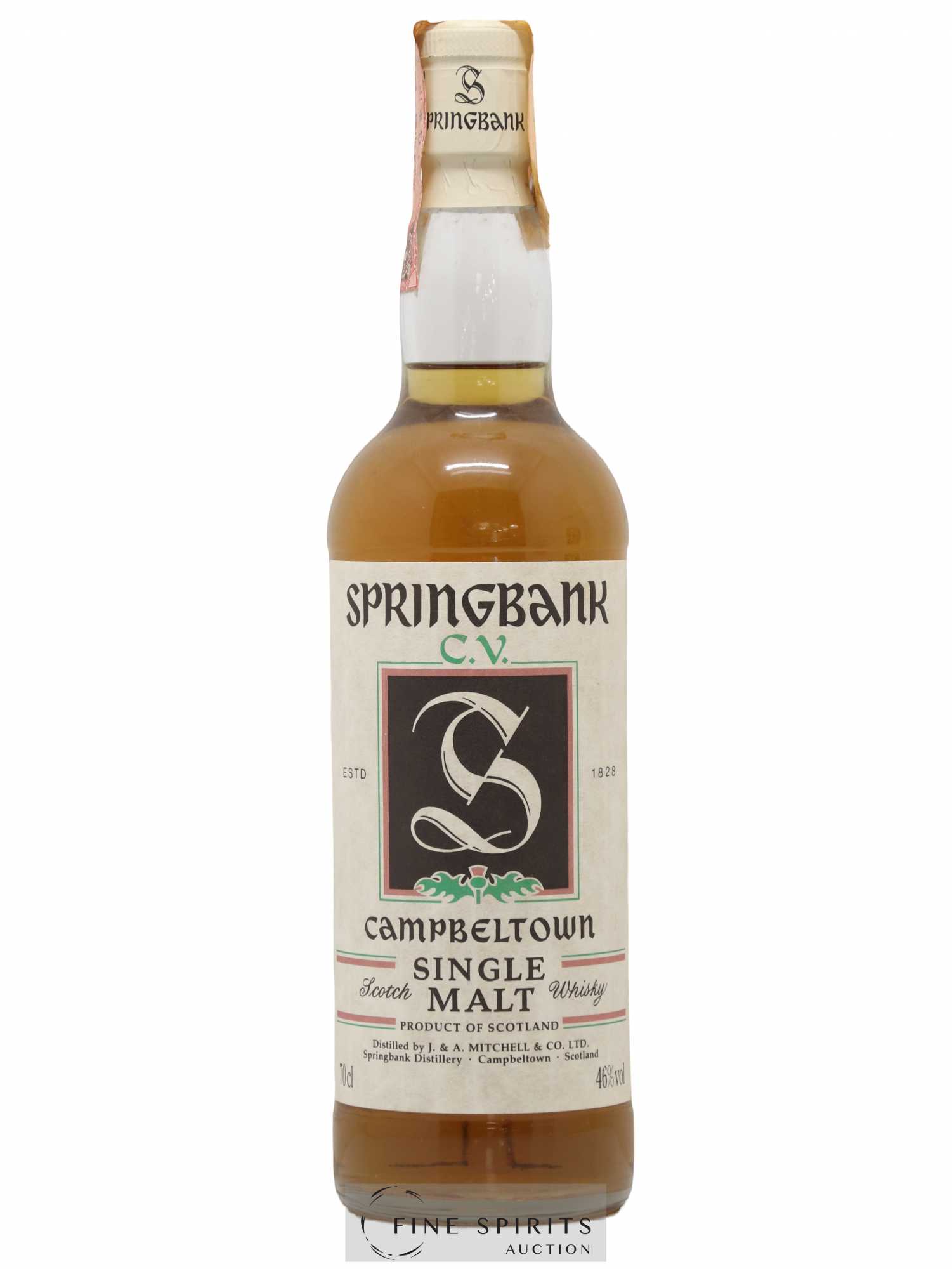 Springbank Of. C.V. White label - Posten von 1 Flasche - 1