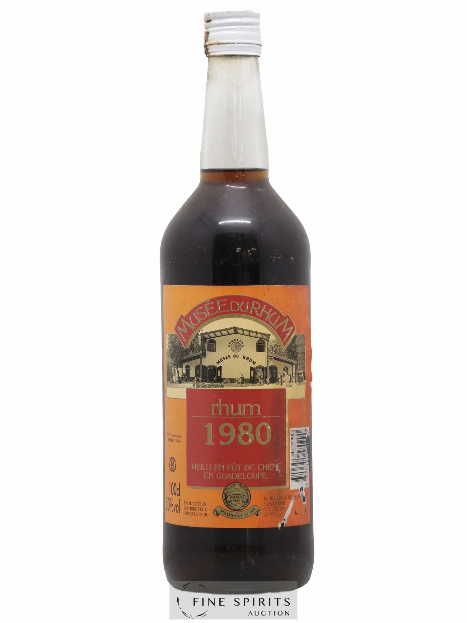 1980 Bellevue Vieilli en fûts de Chêne 100cl - Lot de 1 bouteille - 0