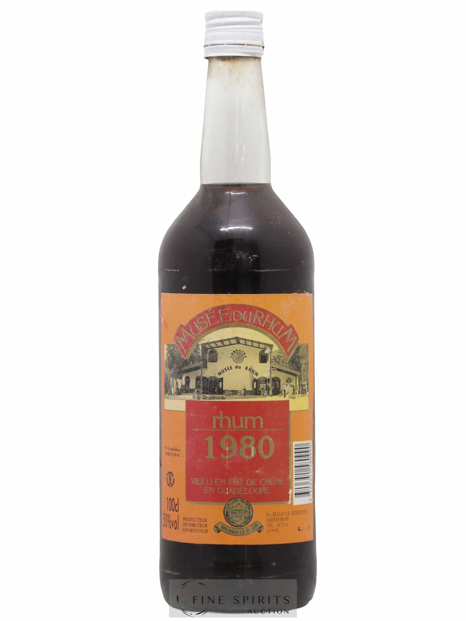 1980 Bellevue Vieilli en fûts de Chêne 100cl - Lot de 1 bouteille - 0