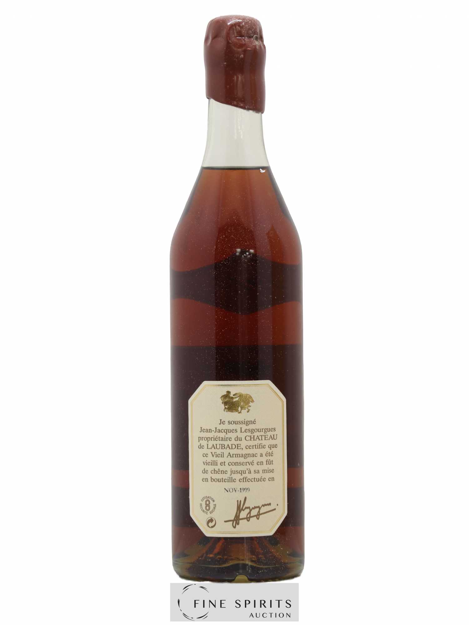 Château de Laubade 1974 Of. bottled 1999 - Lot de 1 bouteille - 2