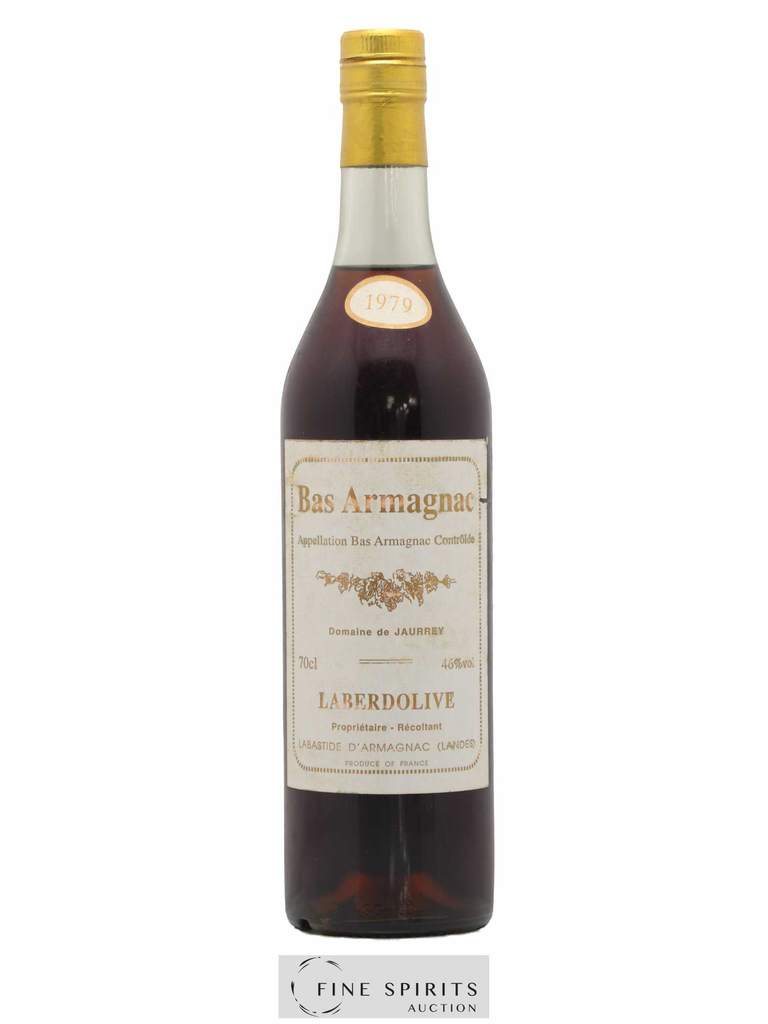 Laberdolive 1979 Of. Domaine de Jaurrey - Lot de 1 bouteille - 0
