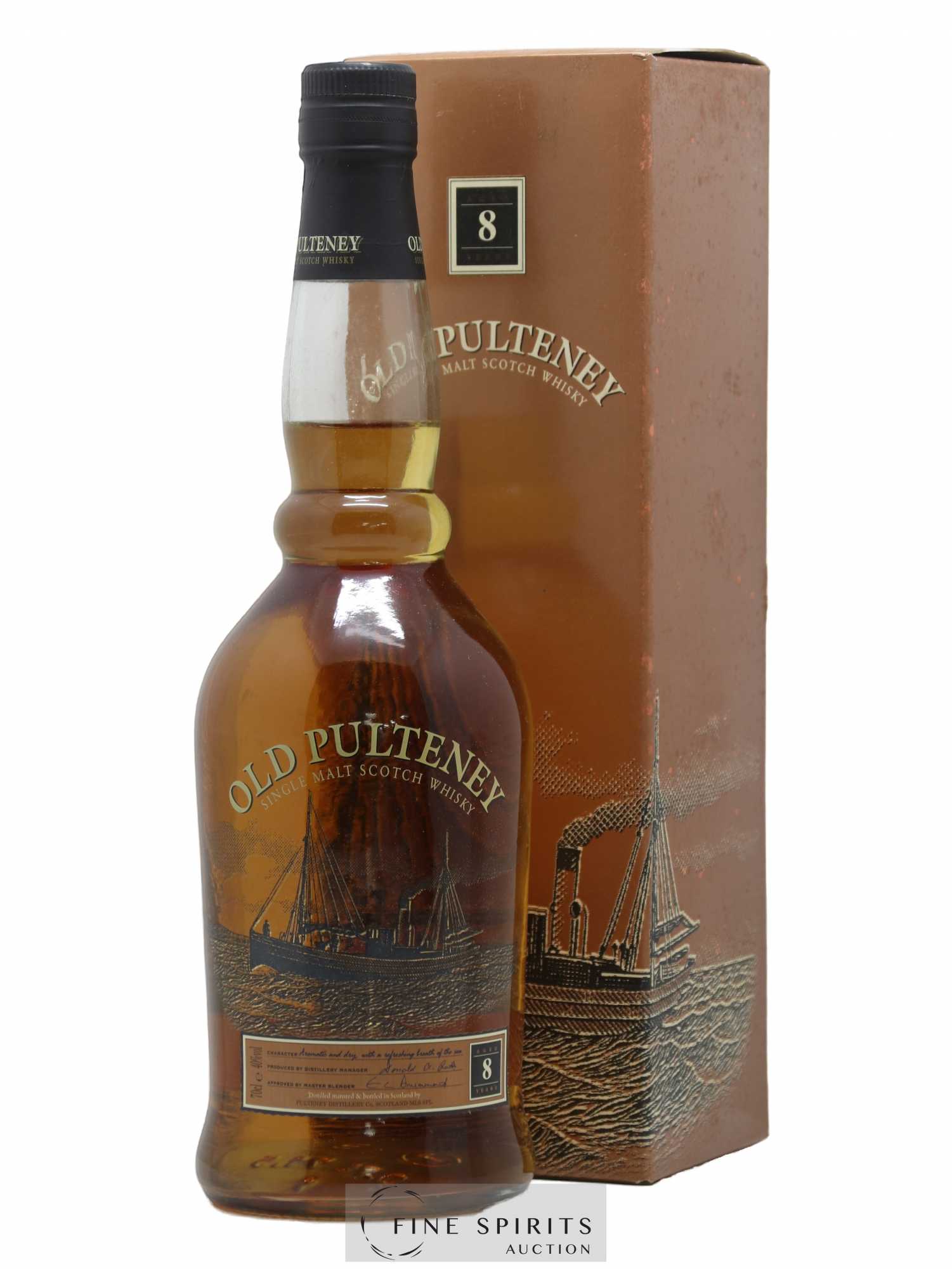 Old Pulteney 8 years Of. - Lot de 1 bouteille - 0