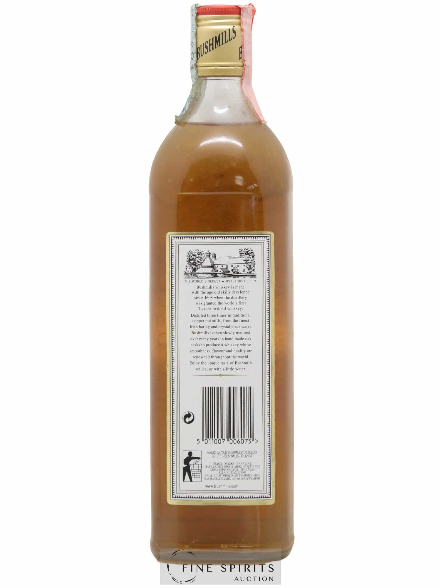 Bushmills Of. Smooth Mellow - Posten von 1 Flasche - 1