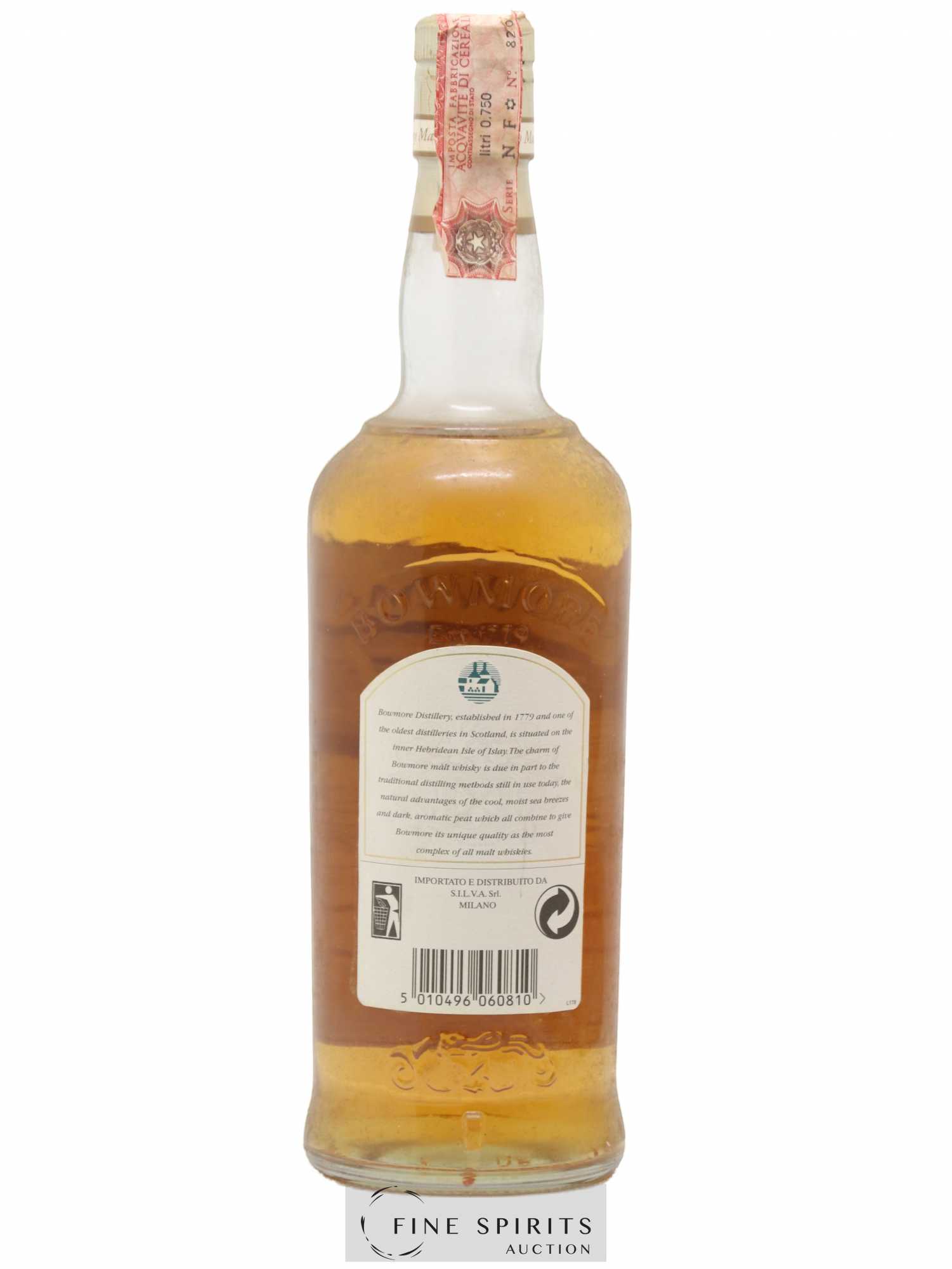Bowmore 8 years Of. - Posten von 1 Flasche - 1