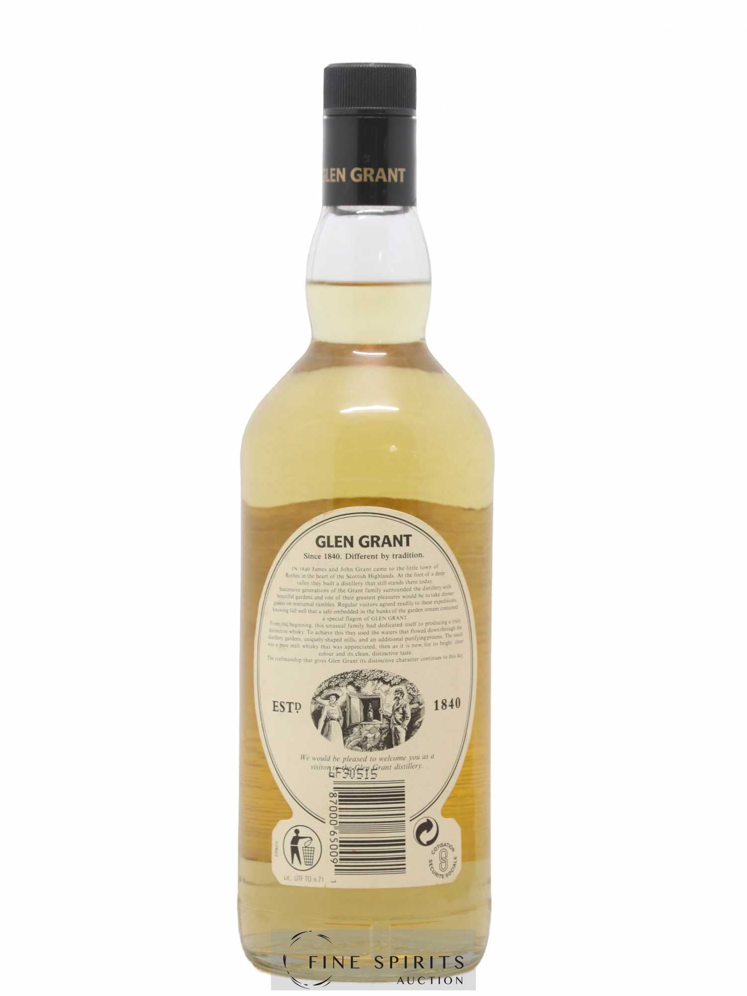 Glen Grant 5 years 1987 Of. - Lot of 1 bottle - 1