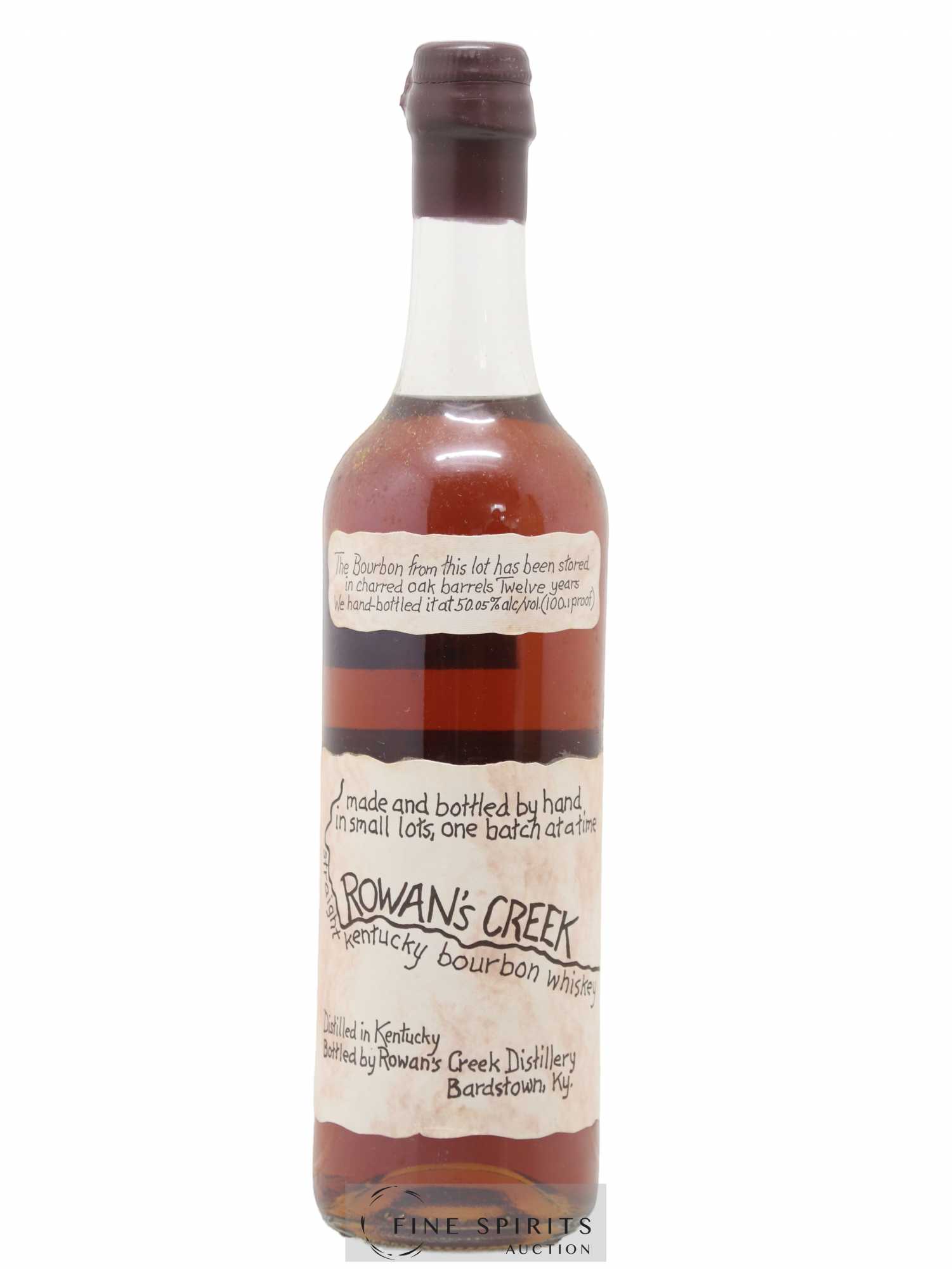 Rowan's Creek Of. Batch QBC n°E-27-87 Auxil Import - Lot de 1 bouteille - 1
