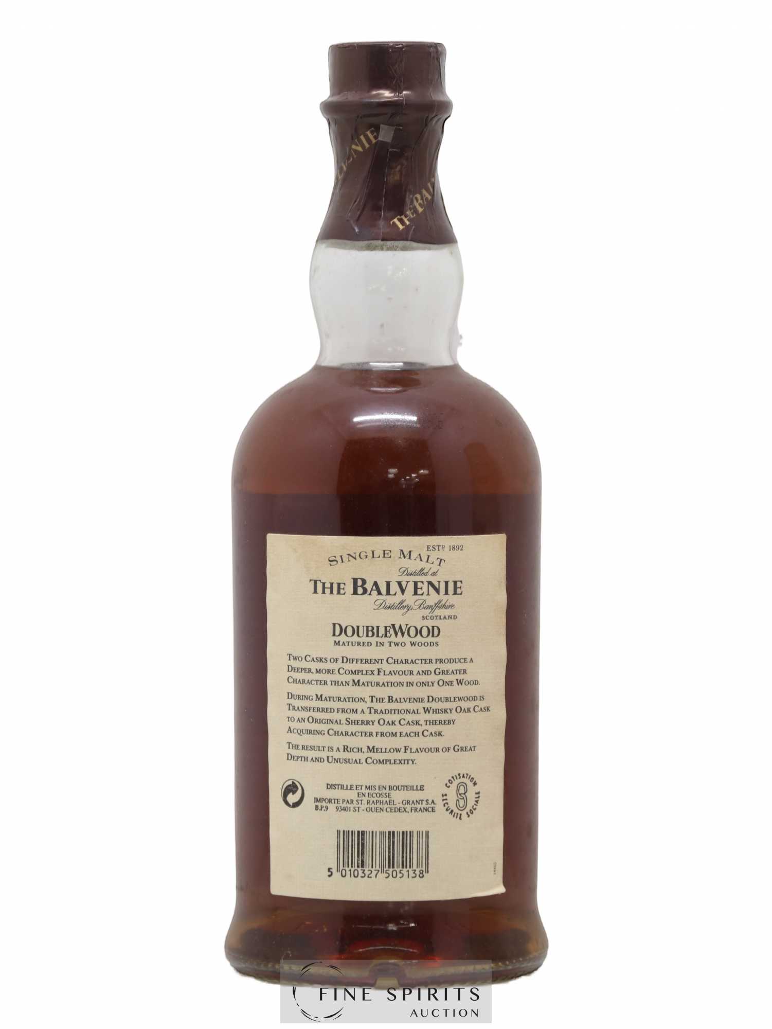 Balvenie (The) 12 years Of. Double Wood (70cl.) - Lot de 1 bouteille - 2