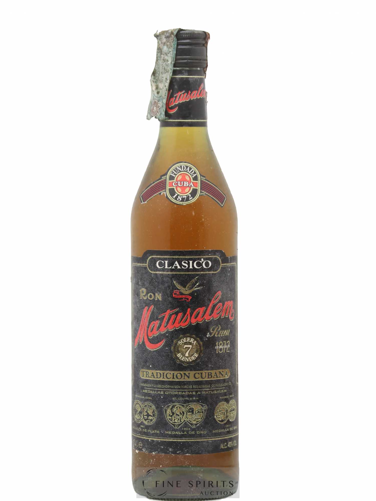 Matusalem 7 years Of. Clasico Solera Blender - Lot de 1 bouteille - 0