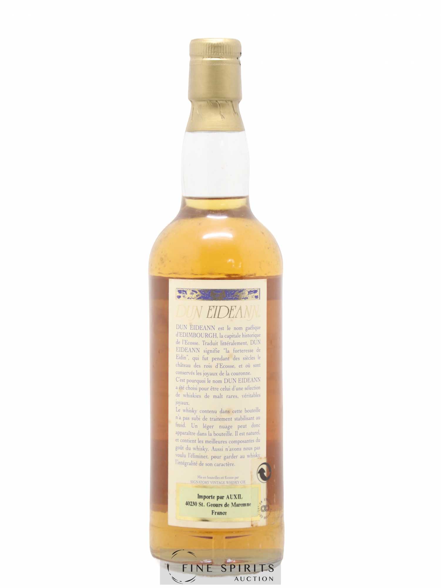 Benrinnes 1989 Signatory Vintage Dun Eideann Cask n°2410-2411 - One of 1780 - bottled 1999 - Lot de 1 bouteille - 2