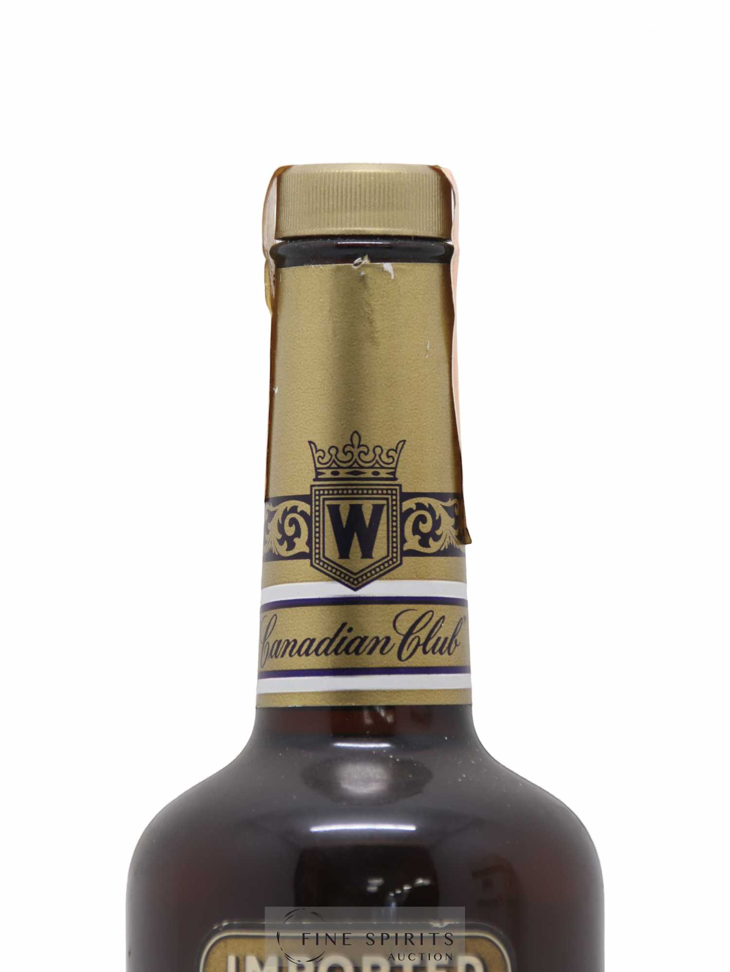 Canadian Club 6 years Of. Imported (75cl.) - Lot de 1 bouteille - 3