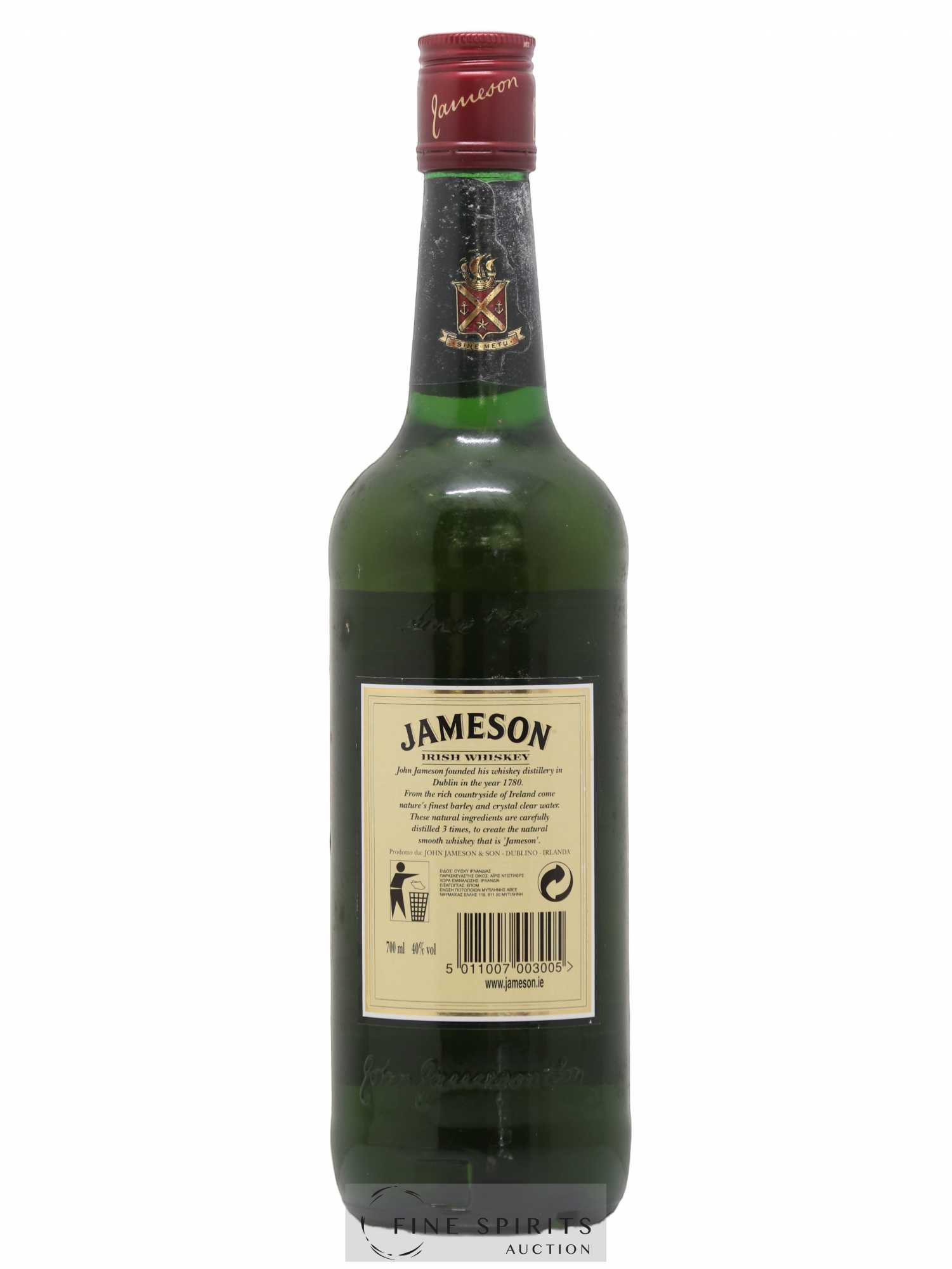 Jameson Of. Triple Distilled - Posten von 1 Flasche - 2