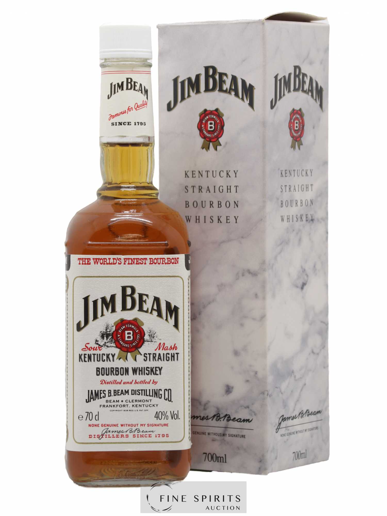 Jim Beam Of. Sour Mash - Lot de 1 bouteille - 0