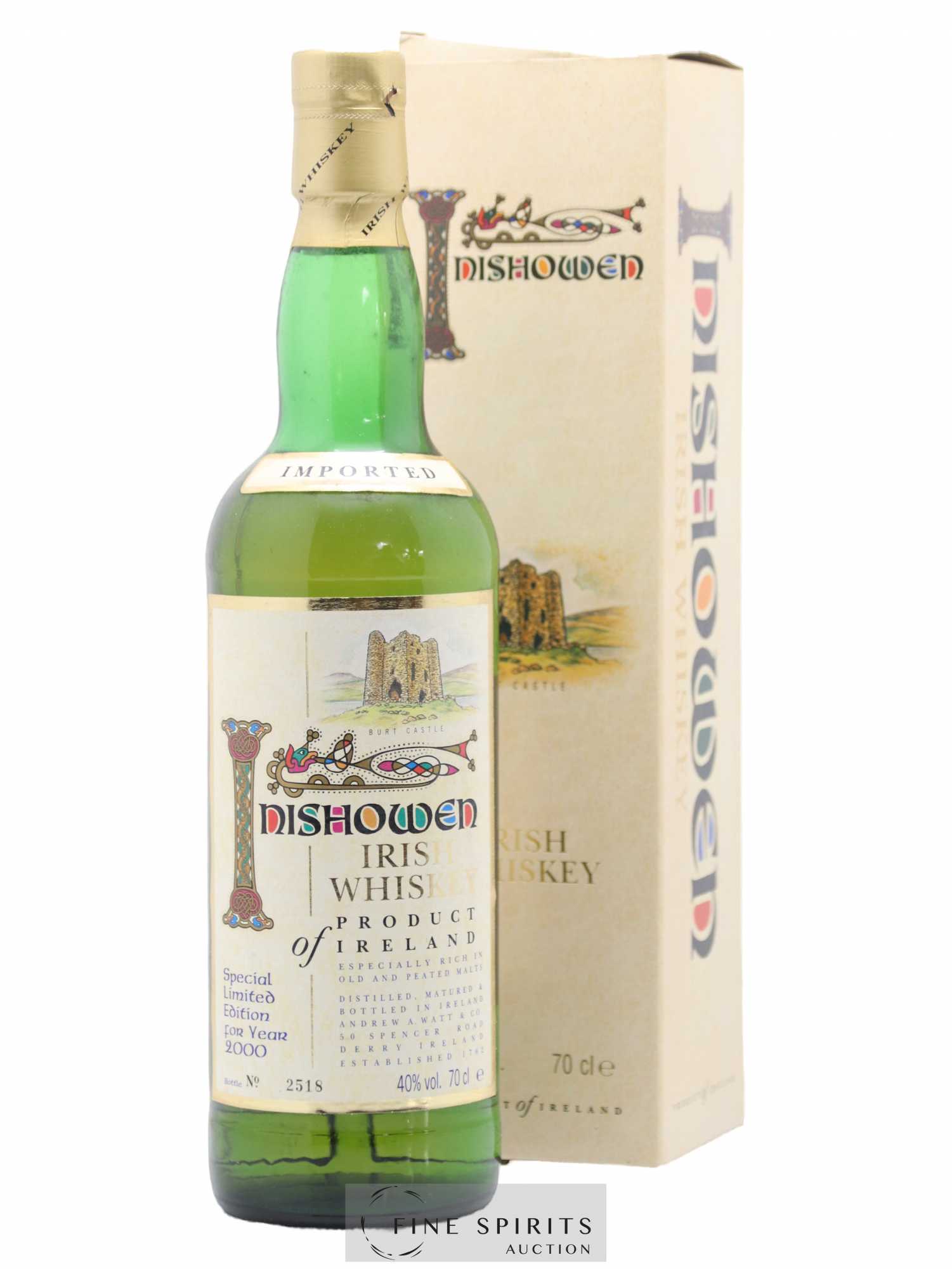 Inishowen Of. Special Limited Edition for Year 2000 - Posten von 1 Flasche - 0