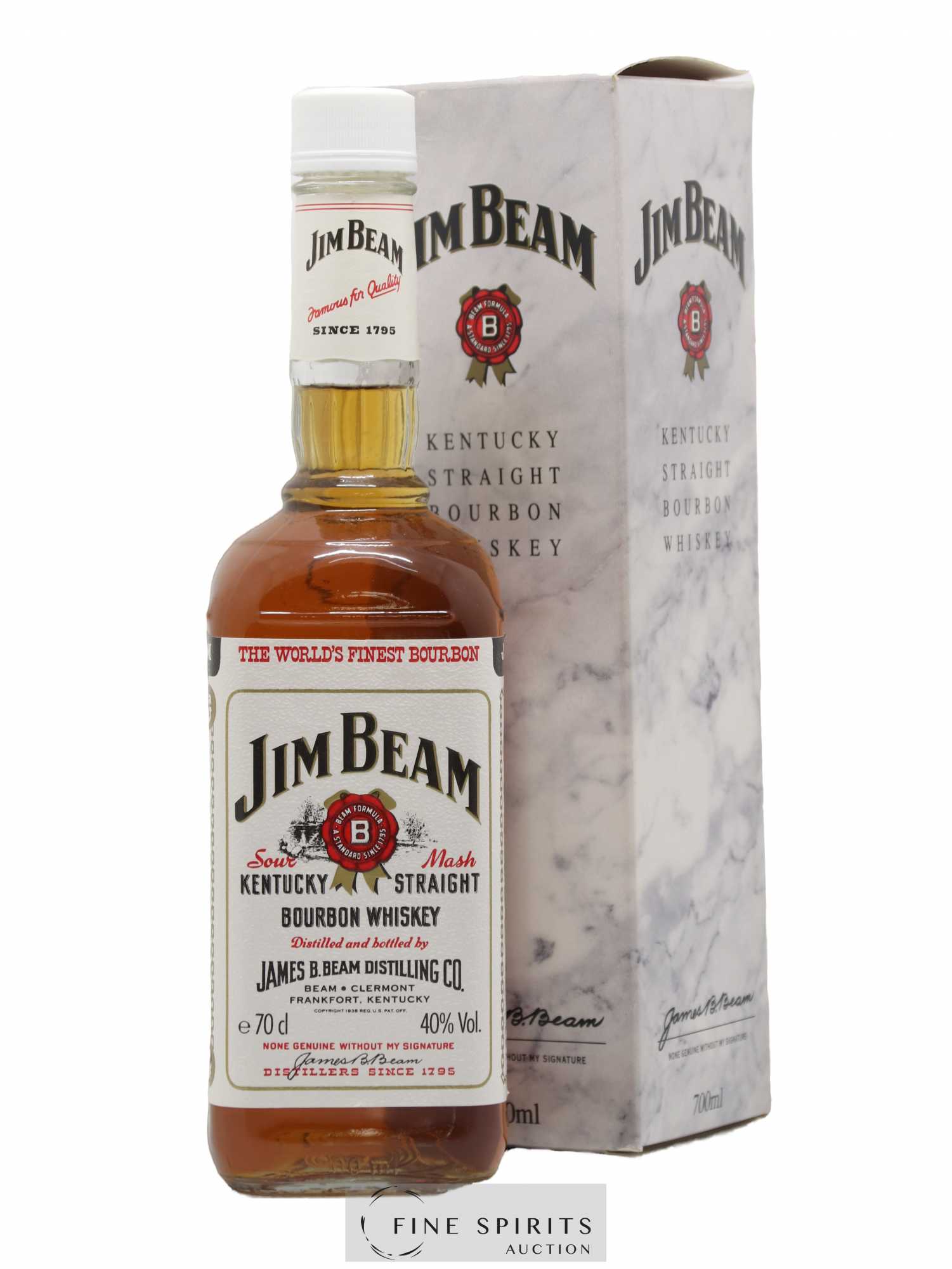 Jim Beam Of. Sour Mash - Posten von 1 Flasche - 0