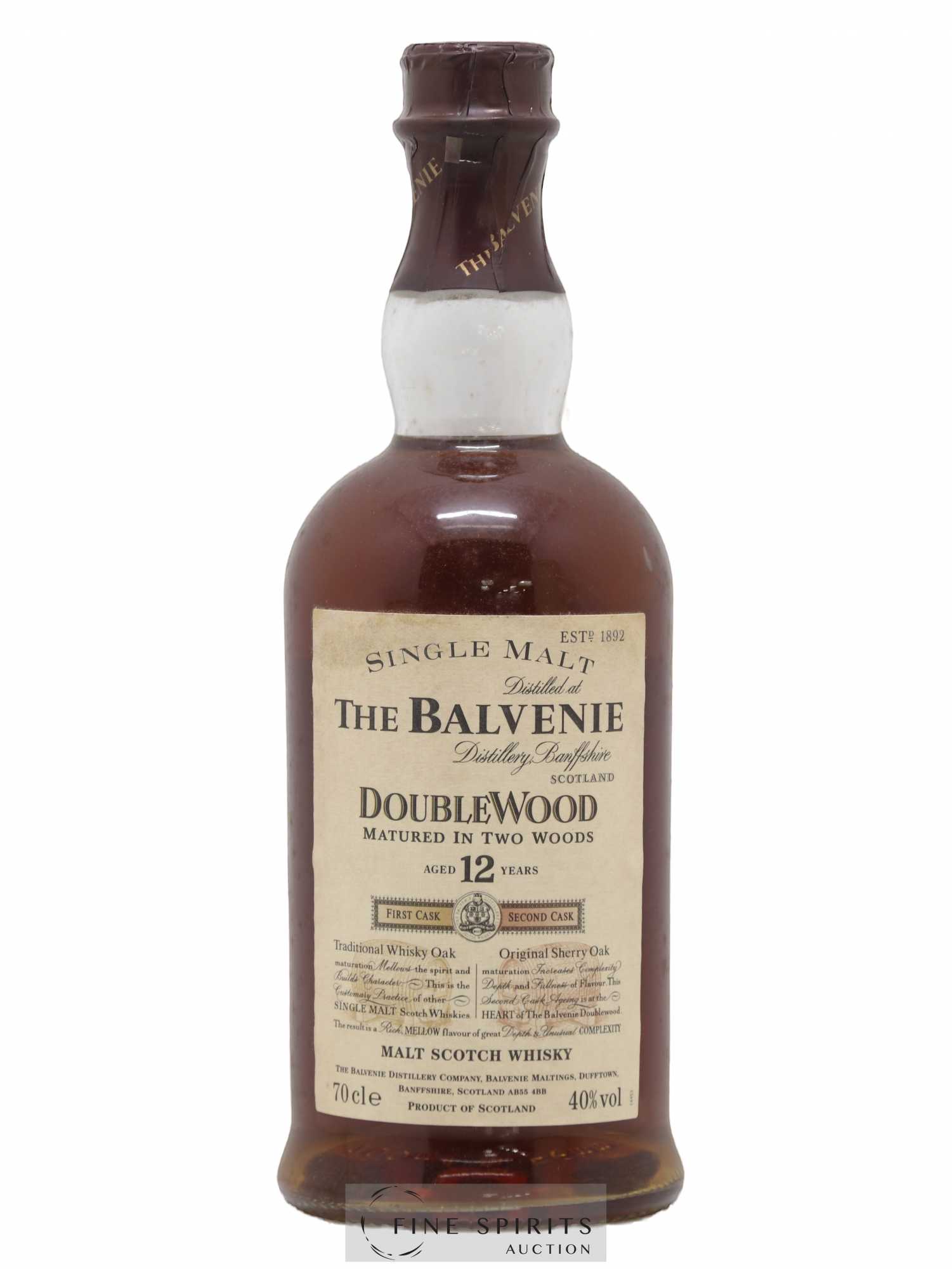 Balvenie (The) 12 years Of. Double Wood (70cl.) - Lot de 1 bouteille - 1