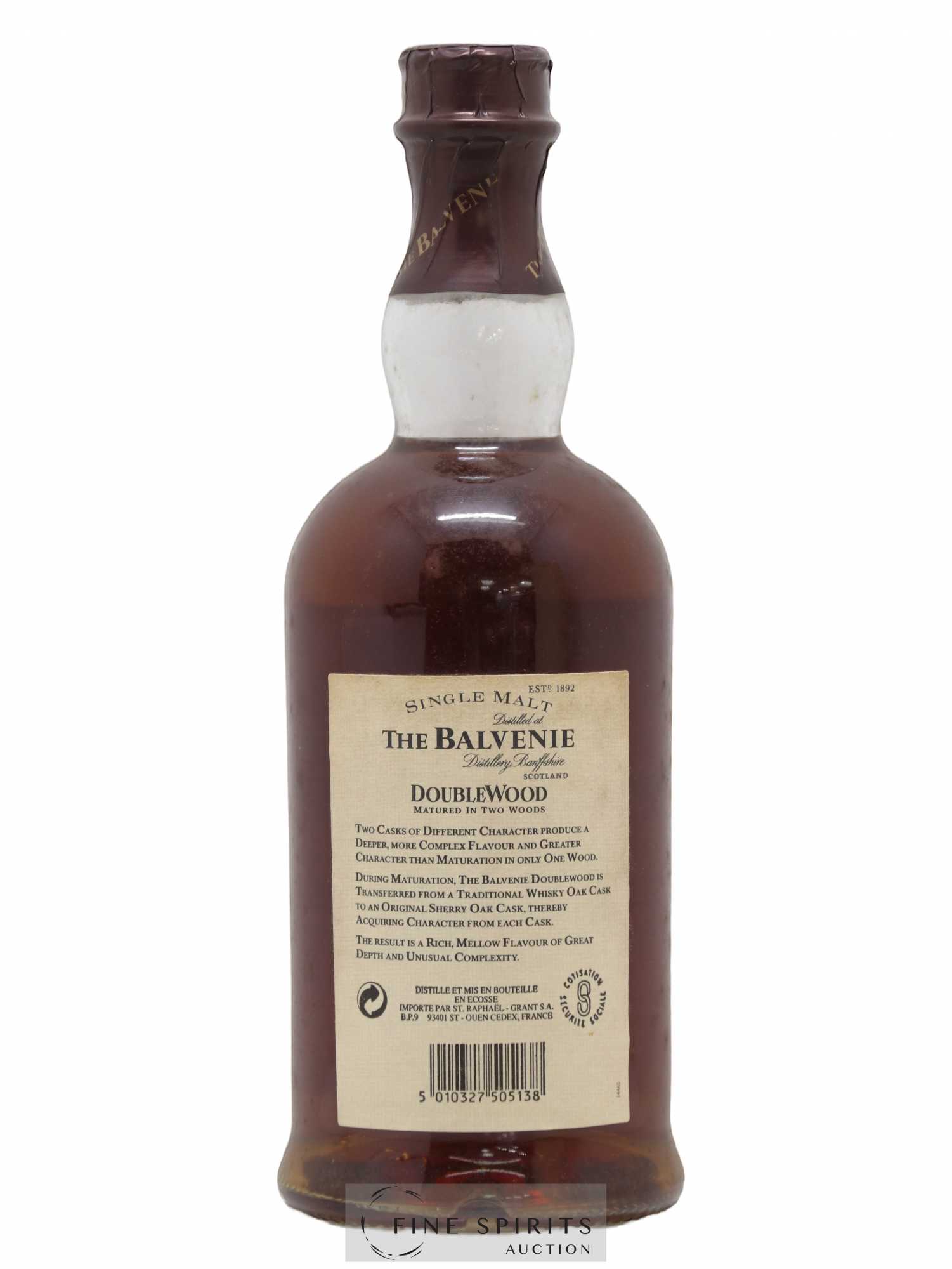 Balvenie (The) 12 years Of. Double Wood (70cl.) - Lot de 1 bouteille - 2