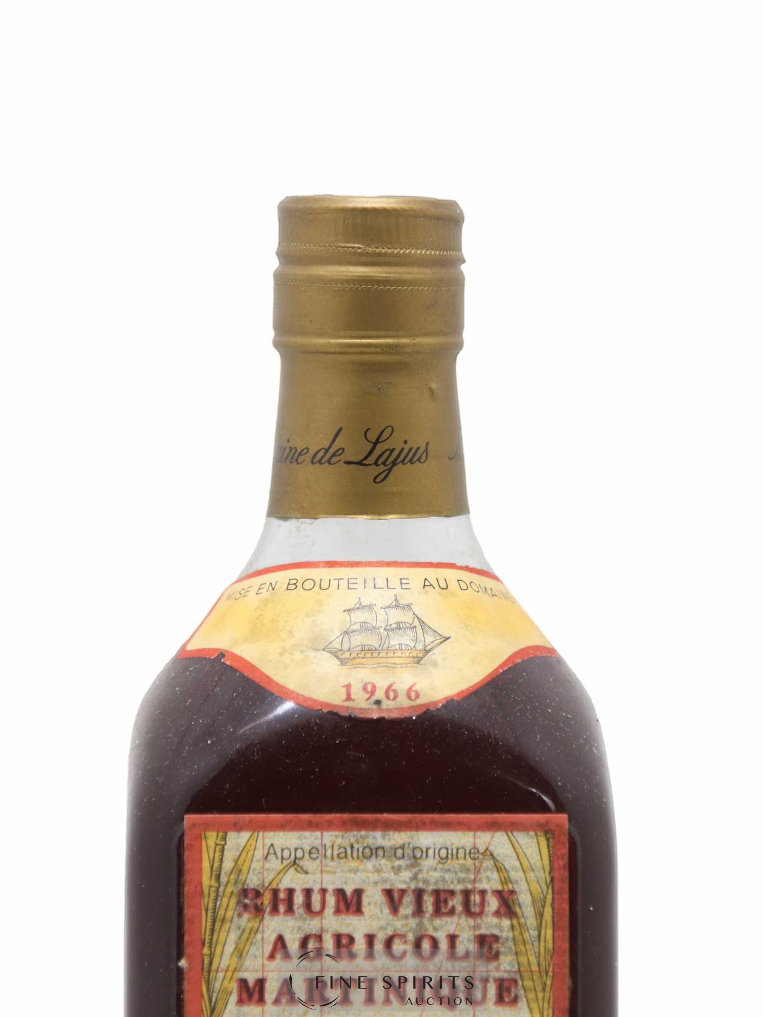J. Bally 1966 Of. Plantations Lajus du Carbet - Lot de 1 bouteille - 1