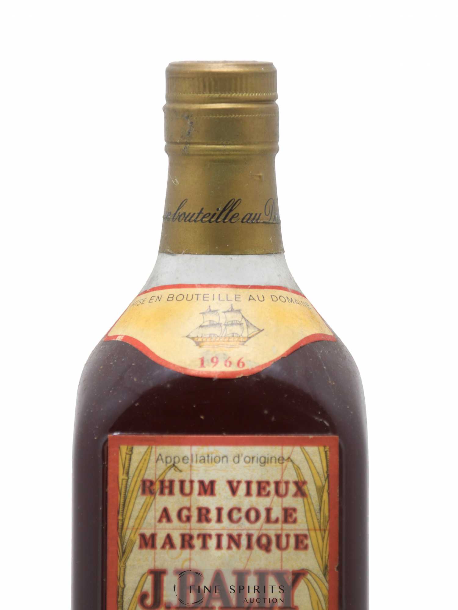 J. Bally 1966 Of. Plantations Lajus du Carbet - Lot de 1 bouteille - 1
