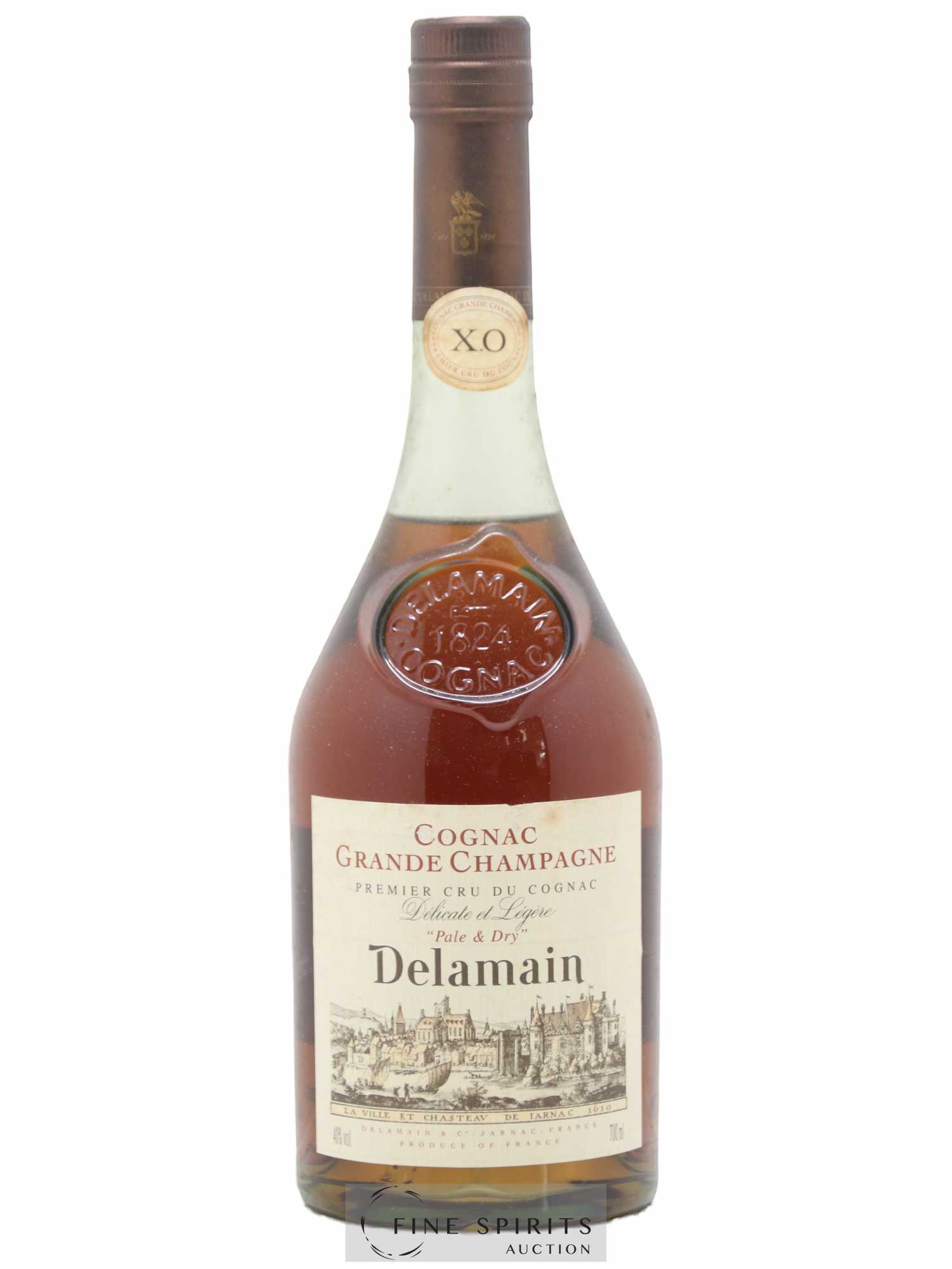 Delamain Of. X.O 1er Cru Pale & Dry - Posten von 1 Flasche - 0