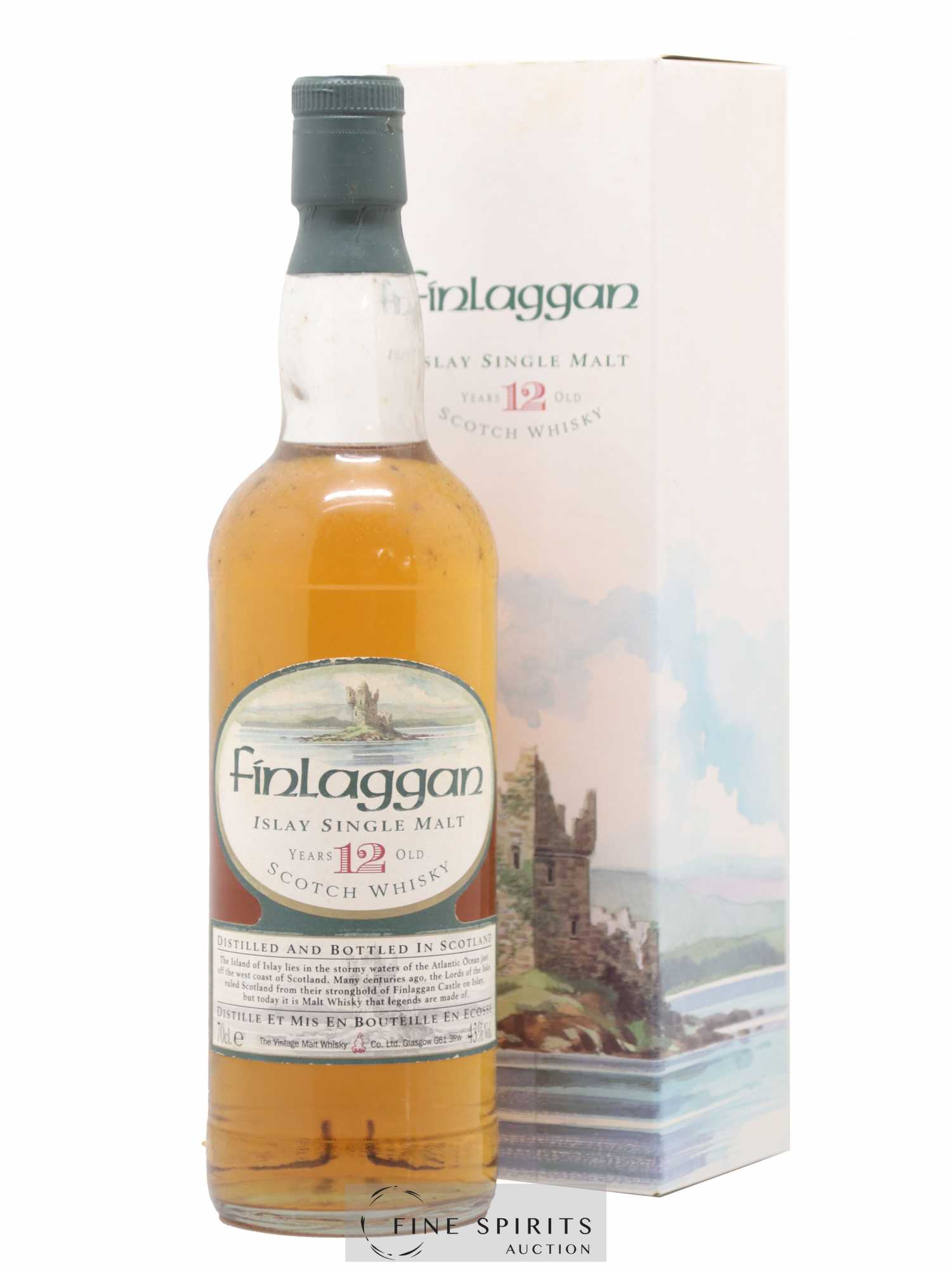 Finlaggan 12 years The Vintage Malt Whisky Co. Ltd. - Lot de 1 bouteille - 0