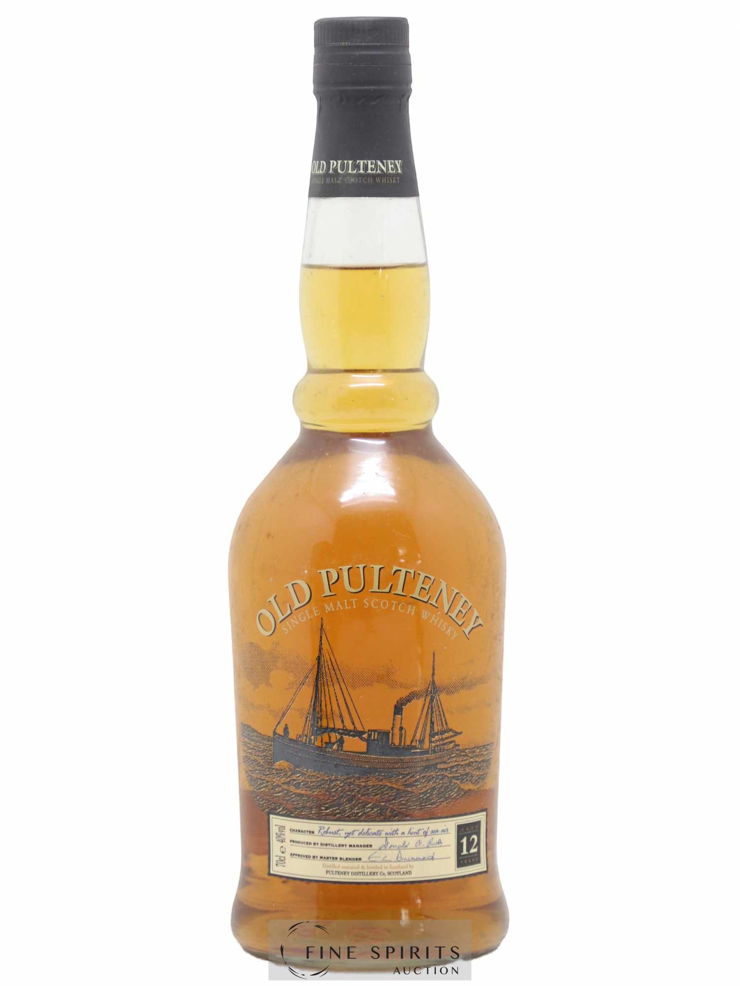 Old Pulteney 12 years Of. - Lot de 1 bouteille - 1