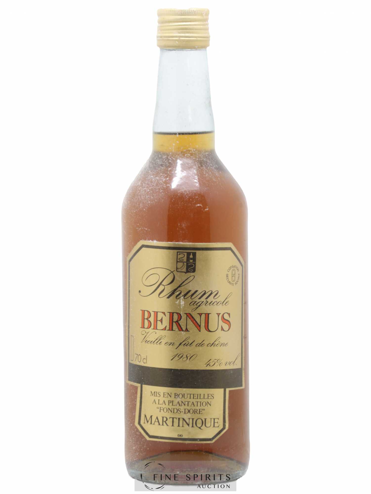 Bernus 1980 Of. Fût de chêne - Lot de 1 bouteille - 0