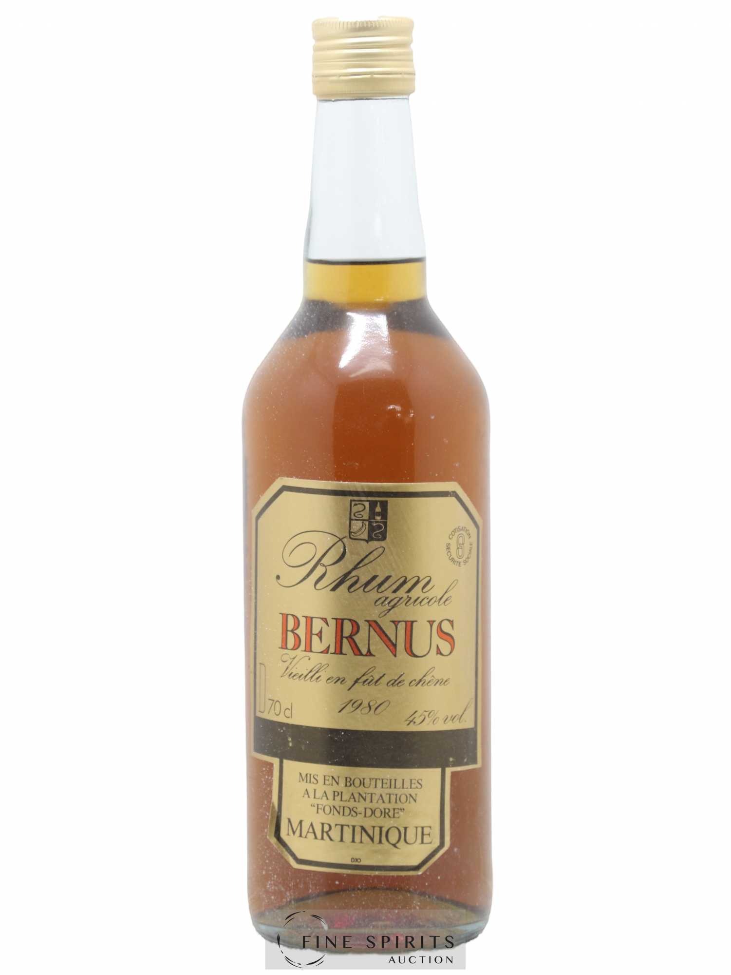 Bernus 1980 Of. Fût de chêne - Lot de 1 bouteille - 0