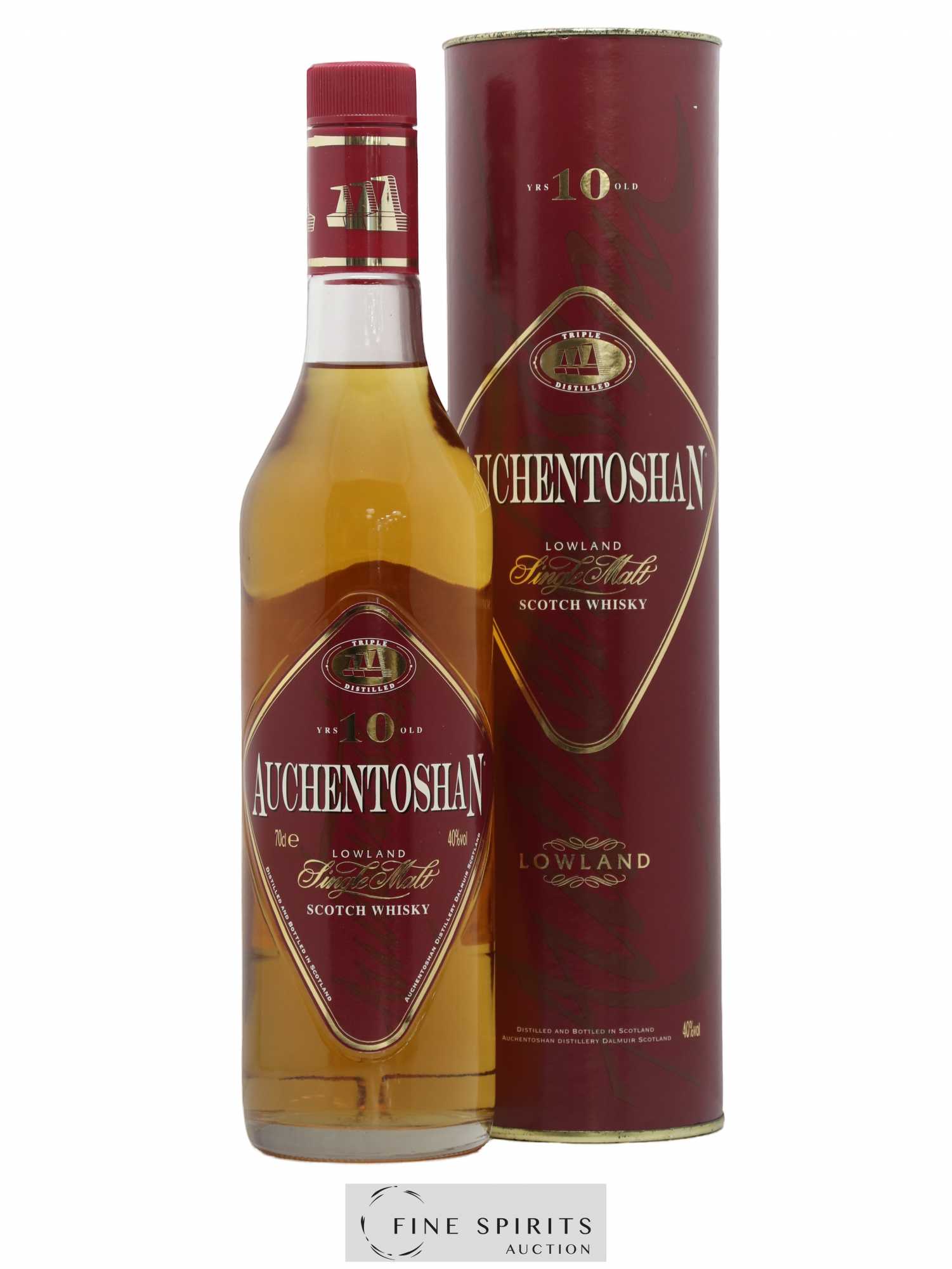 Auchentoshan 10 years Of. Triple Distilled - Posten von 1 Flasche - 0
