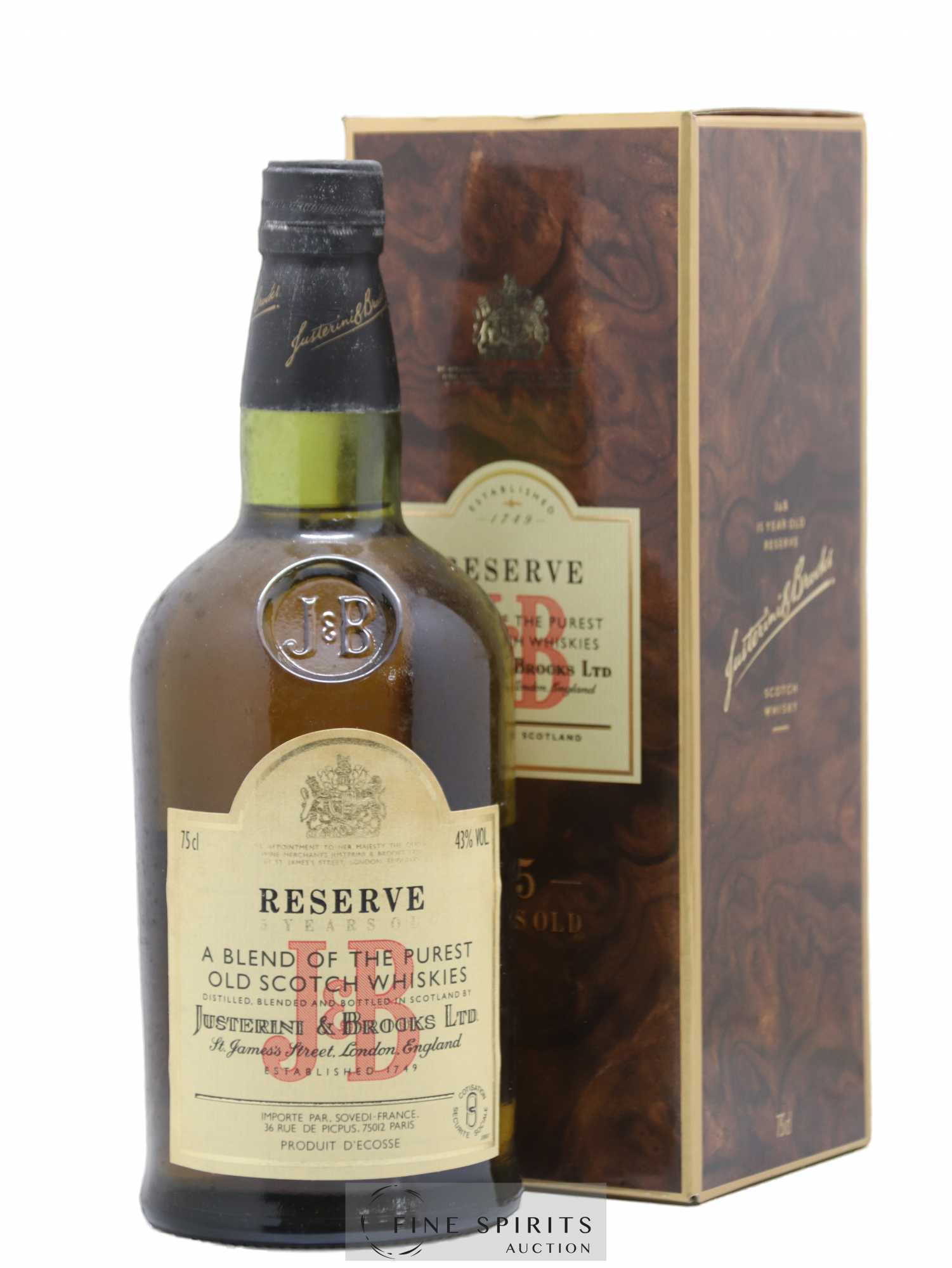 J&B 15 years Of. Reserve - Posten von 1 Flasche - 0