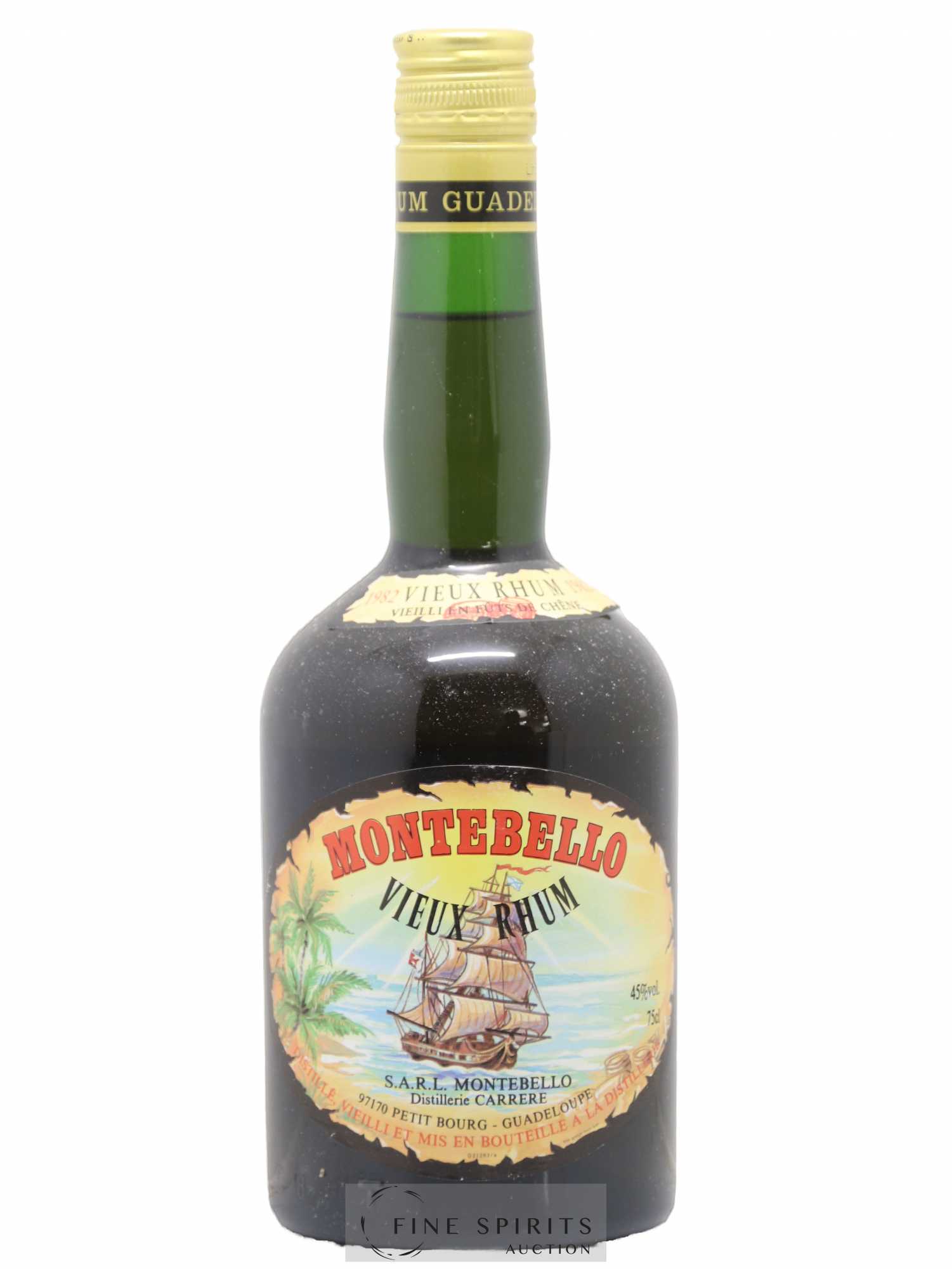 Montebello 1982 Of. Vieilli en fûts de Chêne - Lot de 1 bouteille - 0