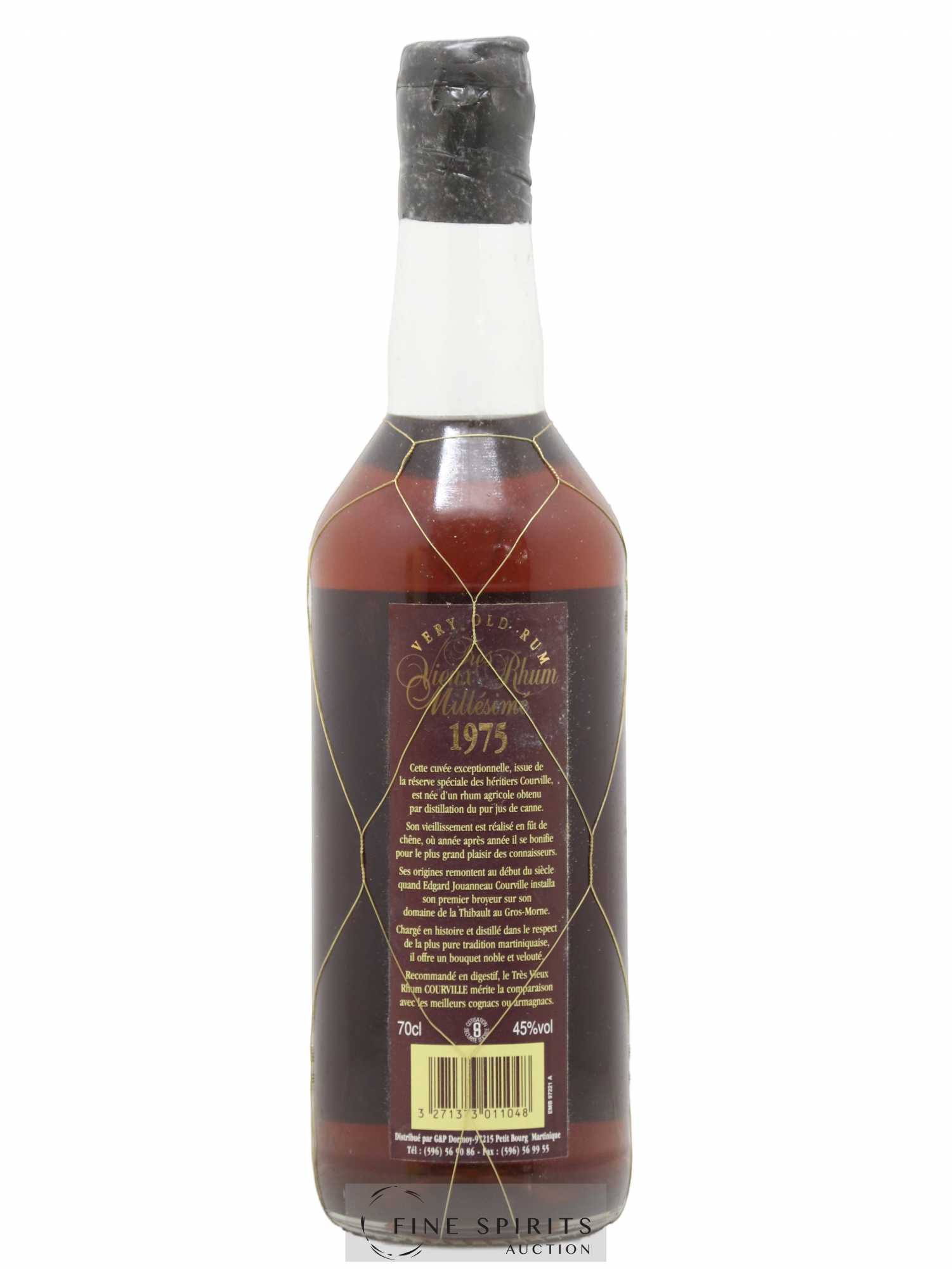 Courville 1975 Of. Réserve Spéciale des Héritiers - Lot de 1 bouteille - 2