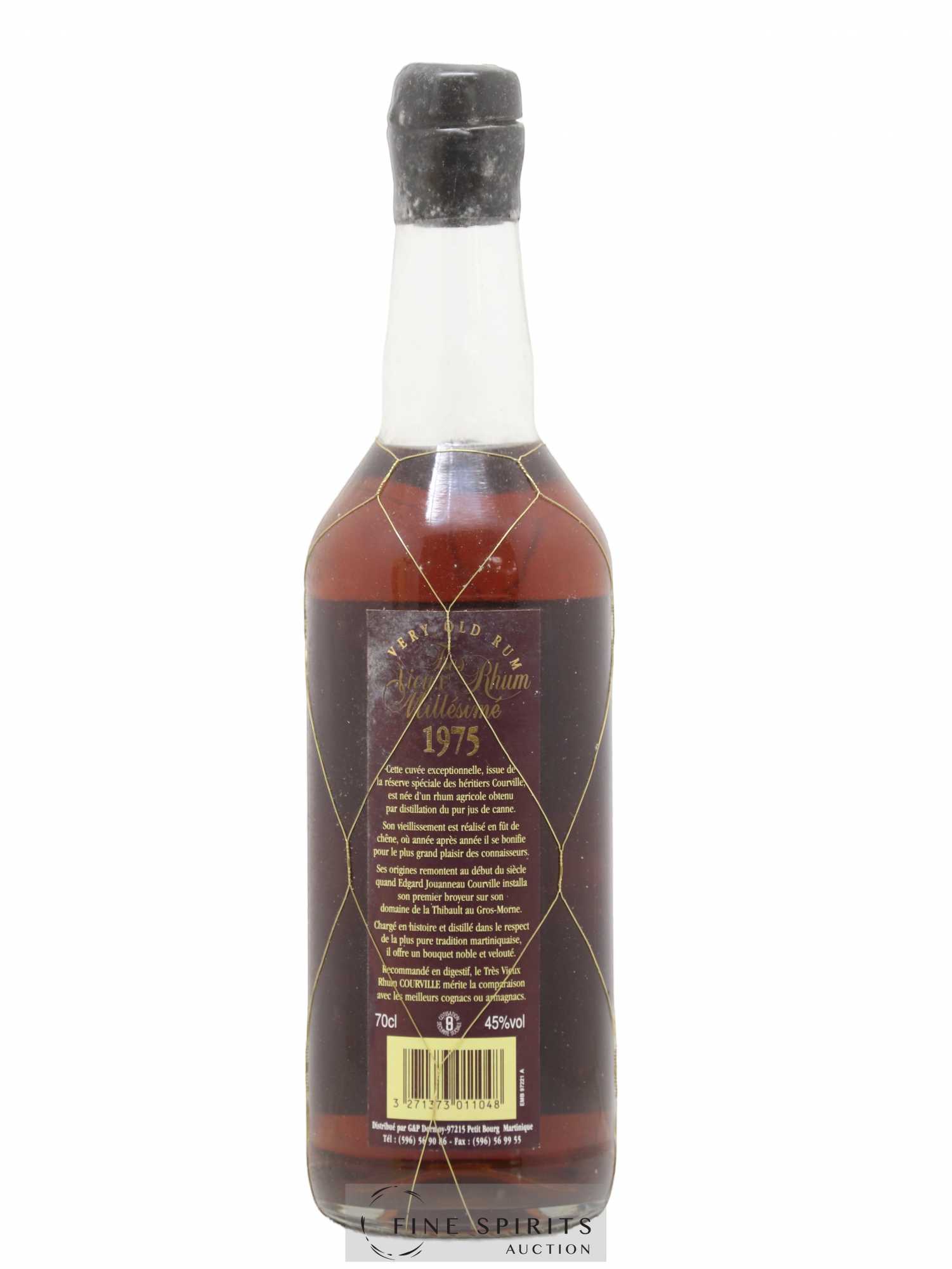 Courville 1975 Of. Réserve Spéciale des Héritiers - Lot de 1 bouteille - 2