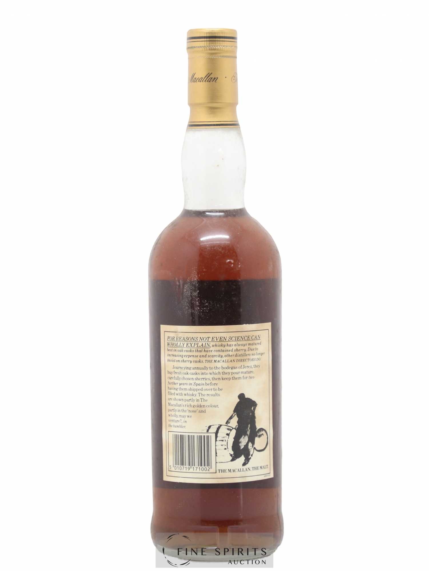 Macallan (The) 18 years 1973 Of. Sherry Wood Matured - bottled 1991 Gouin Import - Lot de 1 bouteille - 2