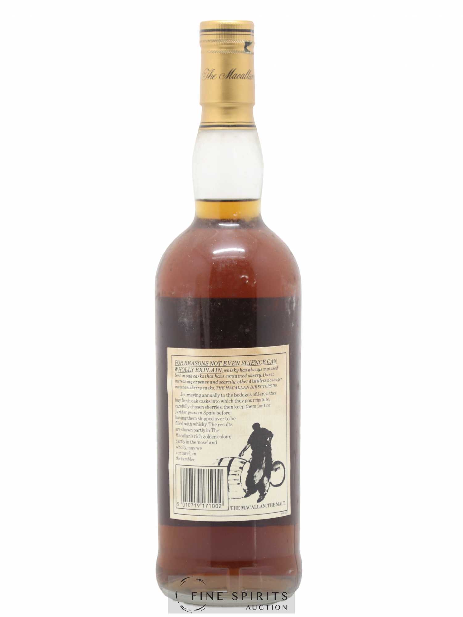 Macallan (The) 18 years 1973 Of. Sherry Wood Matured - bottled 1991 Gouin Import - Lotto di 1 bottiglia - 2