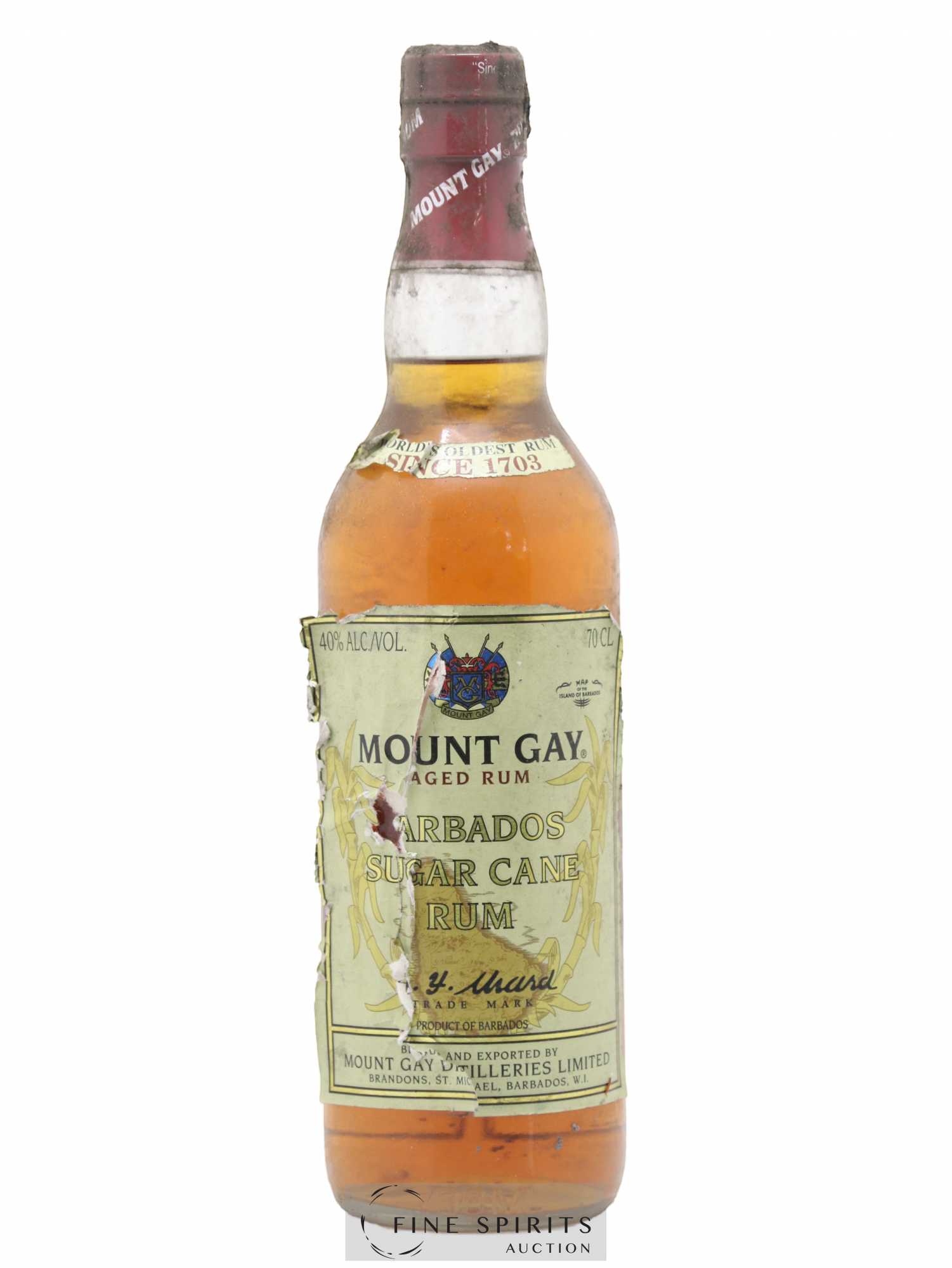 Mount Gay Of. - Posten von 1 Flasche - 0