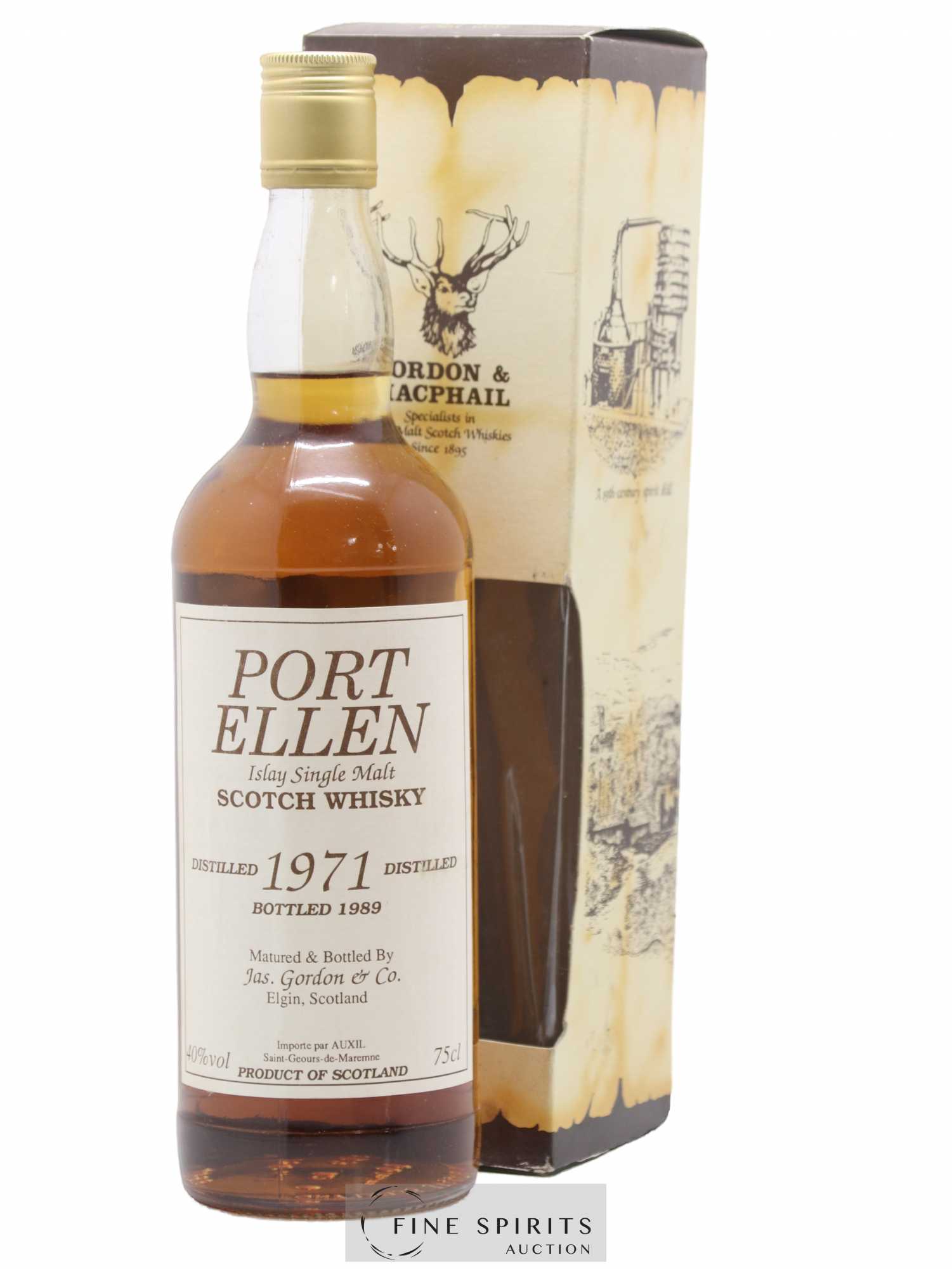 Port Ellen 1971 Jas. Gordon & Co. bottled 1989 - Lot de 1 bouteille - 0