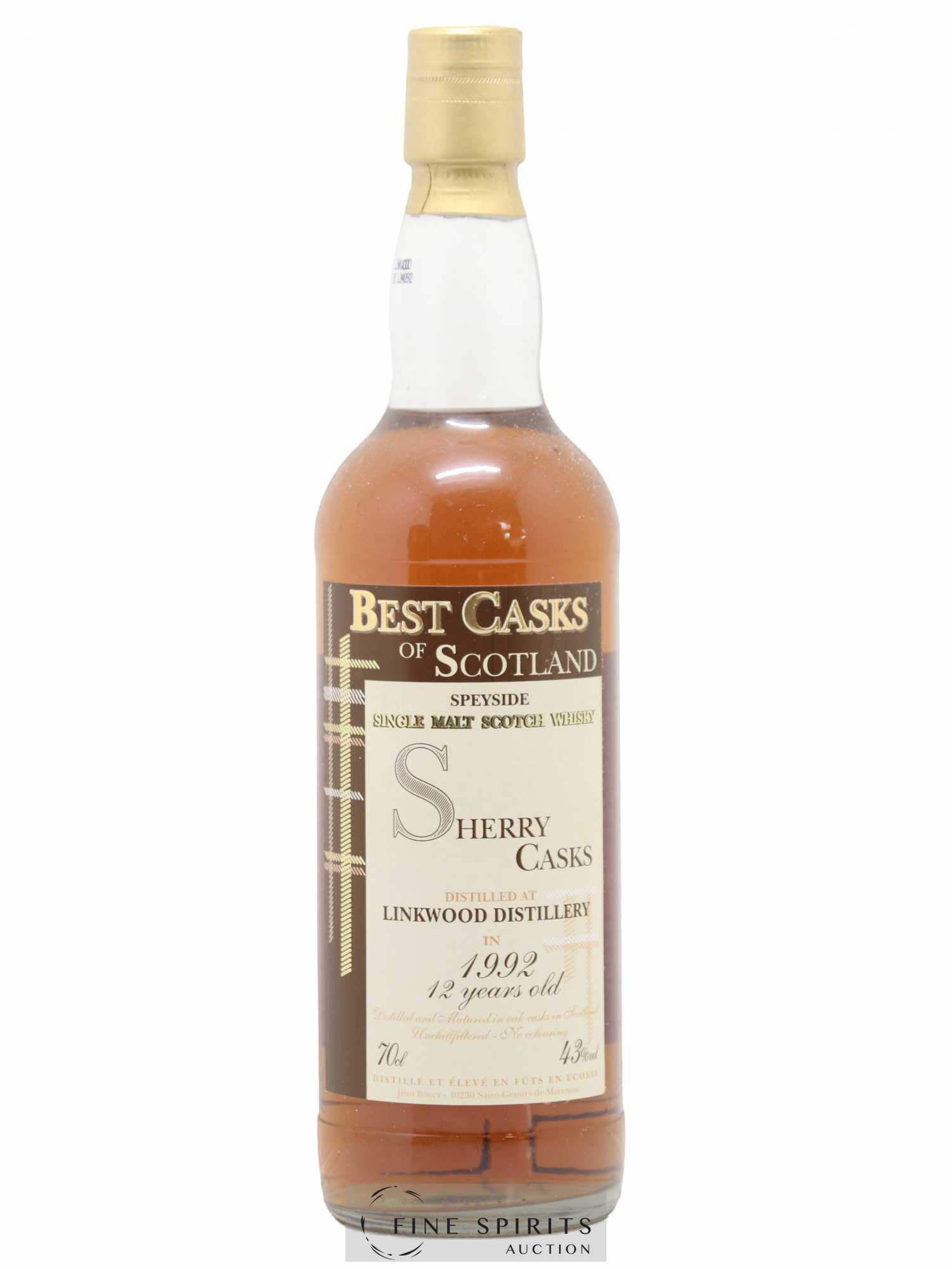 Royal Lochnagar 12 years 1992 Jean Boyer Sherry Casks Best Casks of Scotland - Lot de 1 bouteille - 1
