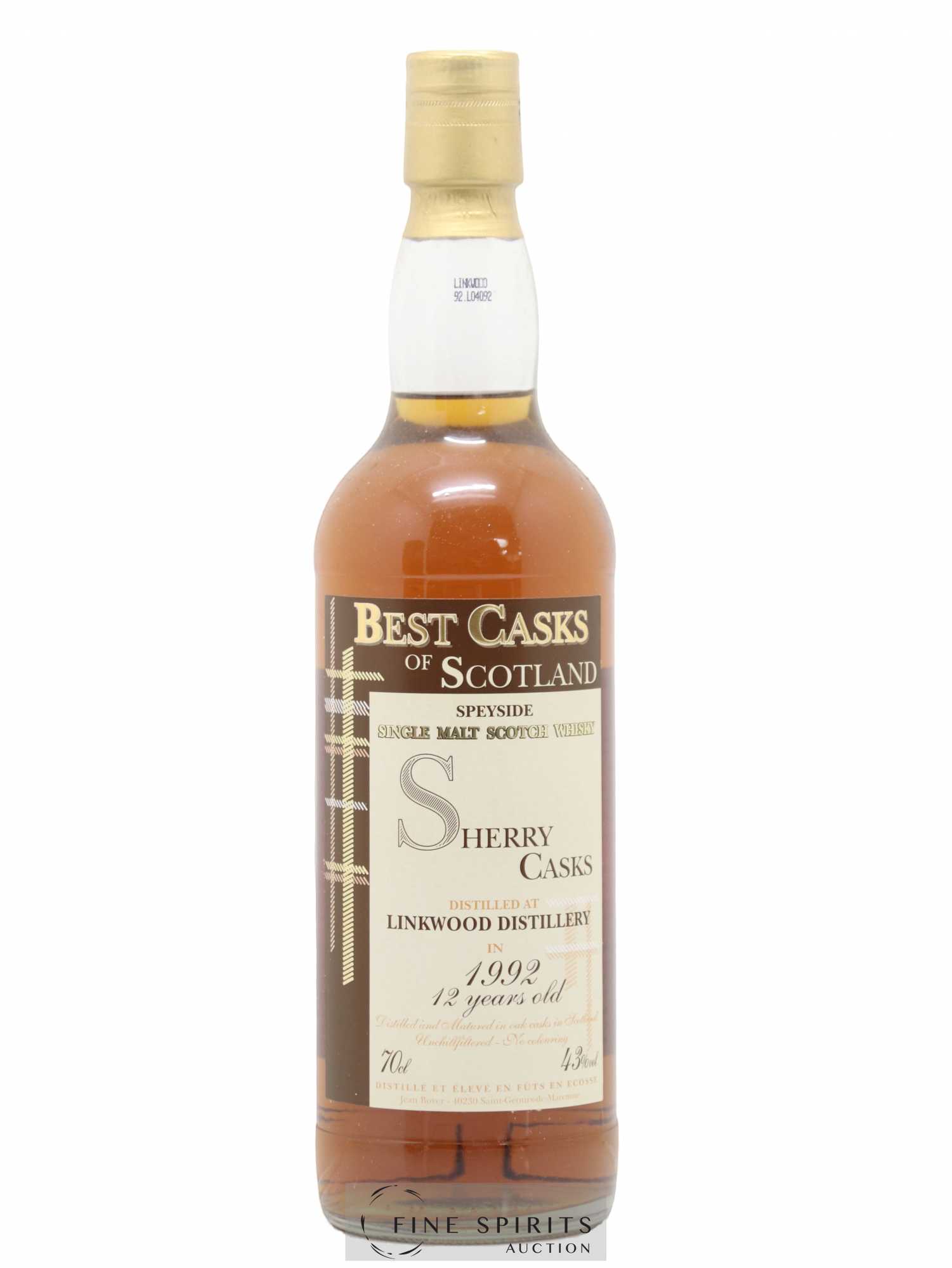 Royal Lochnagar 12 years 1992 Jean Boyer Sherry Casks Best Casks of Scotland - Lot de 1 bouteille - 1