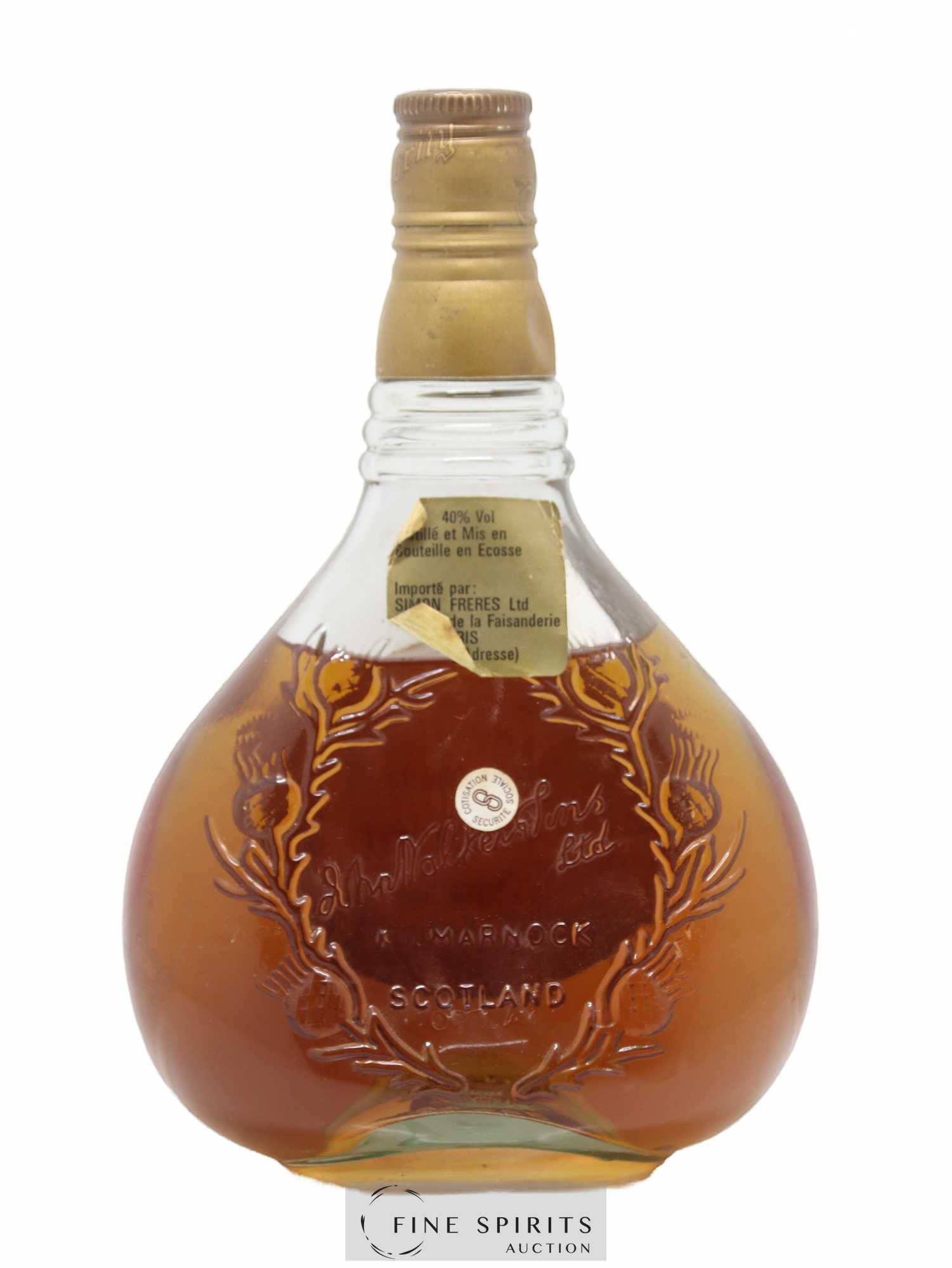 Johnnie Walker Of. Celebrity D - Lot de 1 bouteille - 1