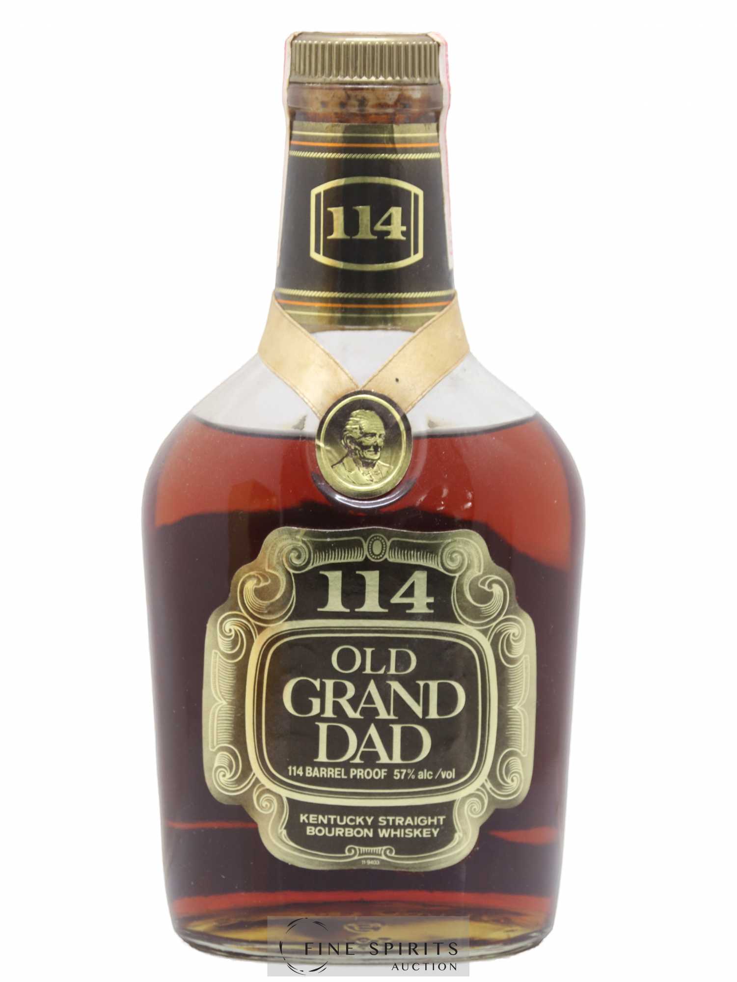 Old Grand Dad Of. 114 Barrel Proof - Lot of 1 bottle - 1