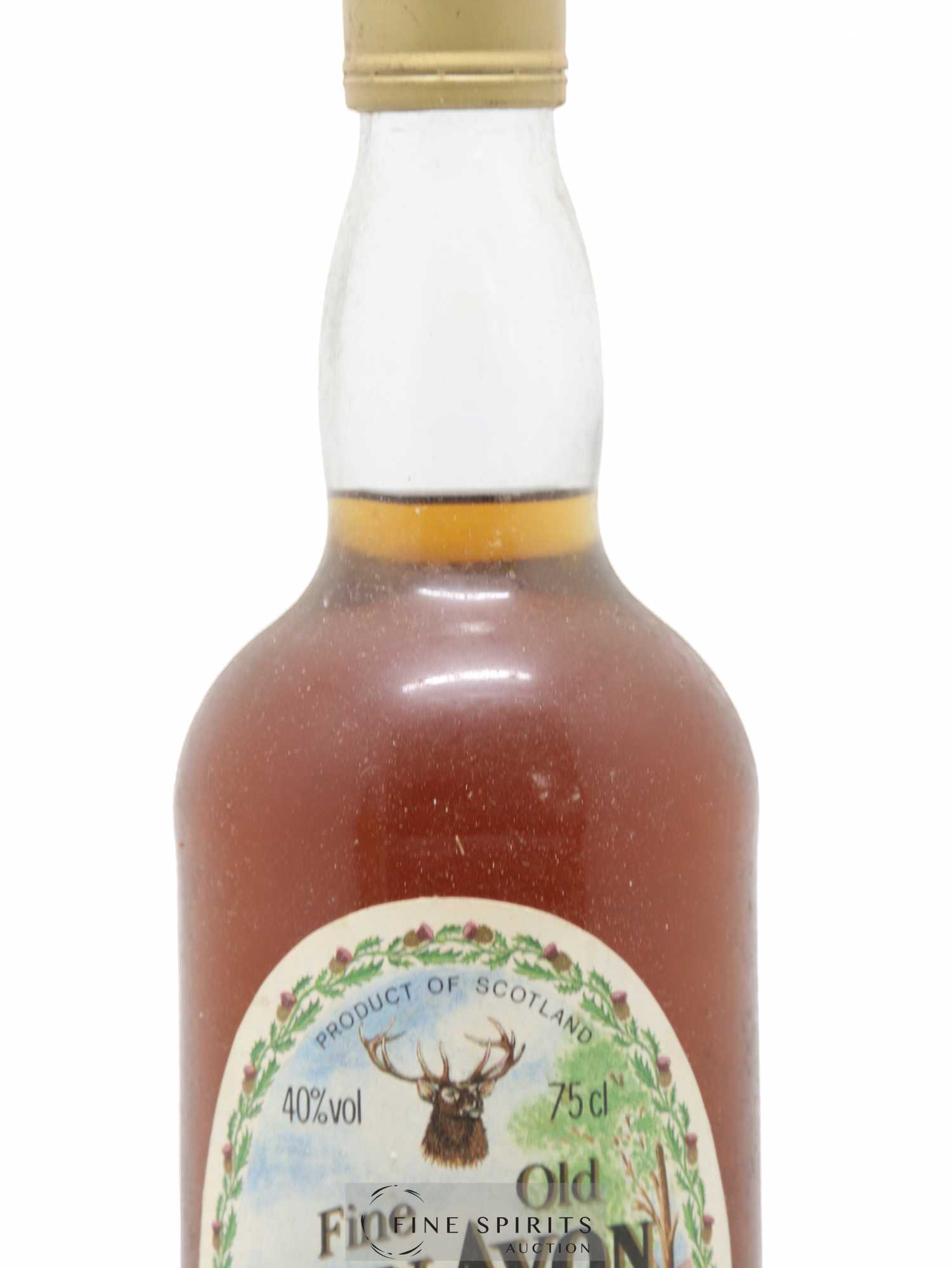 Glen Avon 15 years Avonside Whisky Fine Old Auxil Import - Lot de 1 bouteille - 1