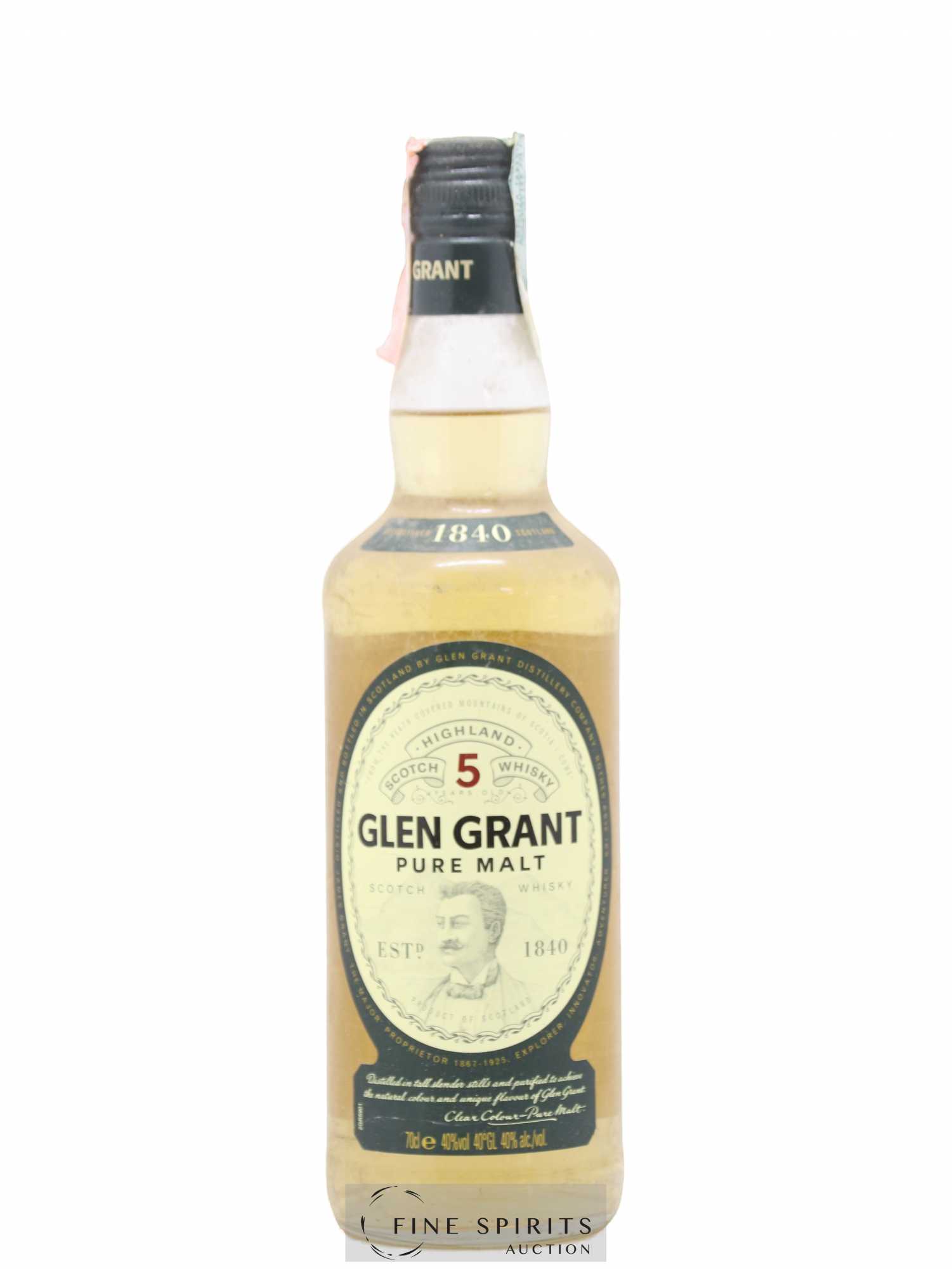 Glen Grant 5 years 1987 Of. - Lot de 1 bouteille - 0