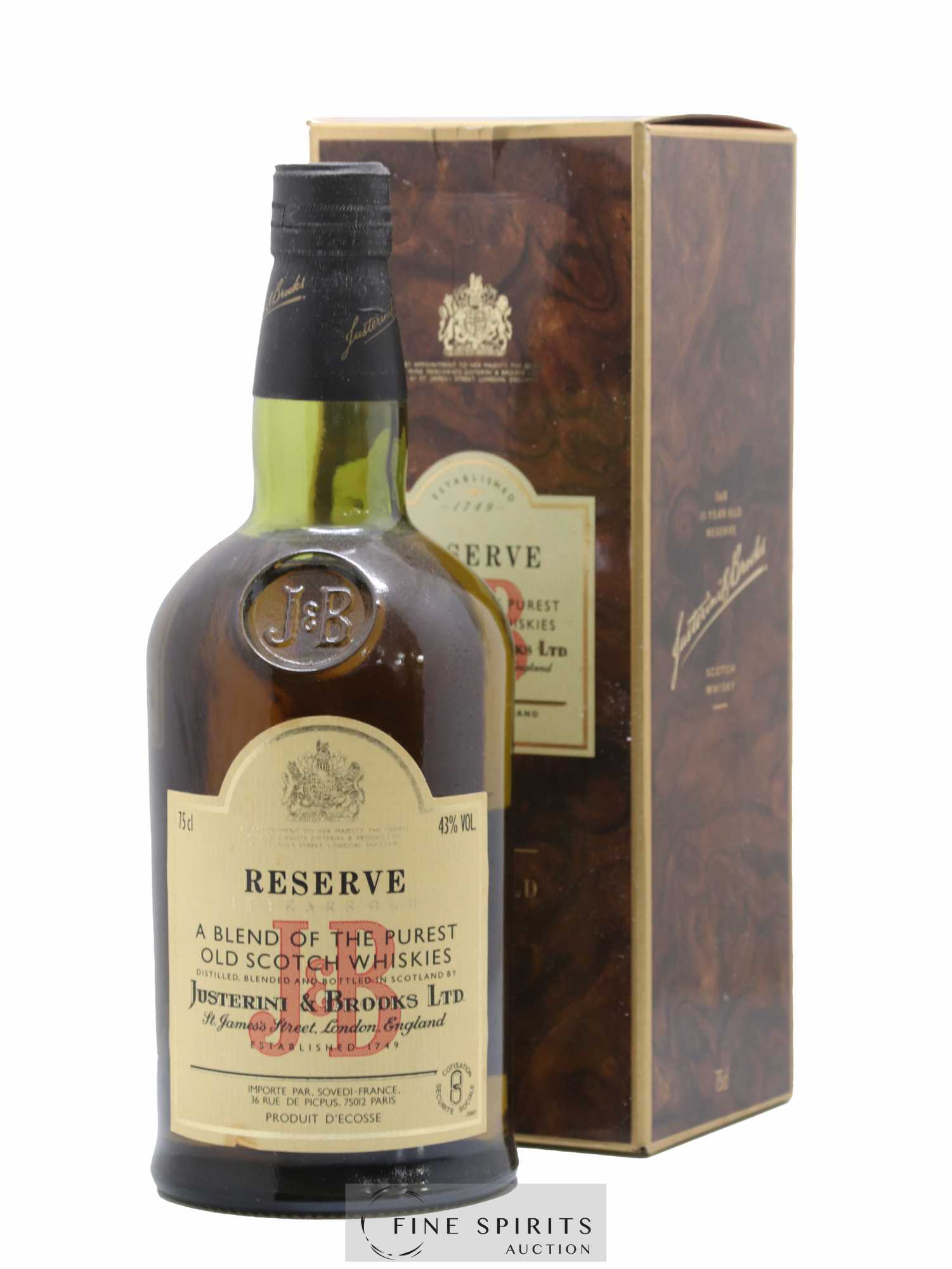 J&B 15 years Of. Reserve - Posten von 1 Flasche - 0